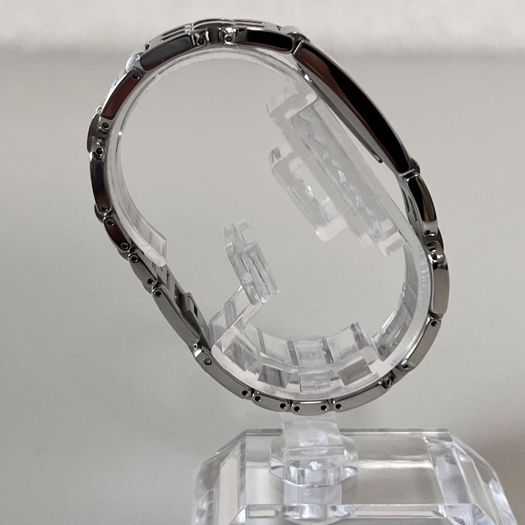 【美品】バリー　BALLY　クォーツ　グレー　スクエア　2針