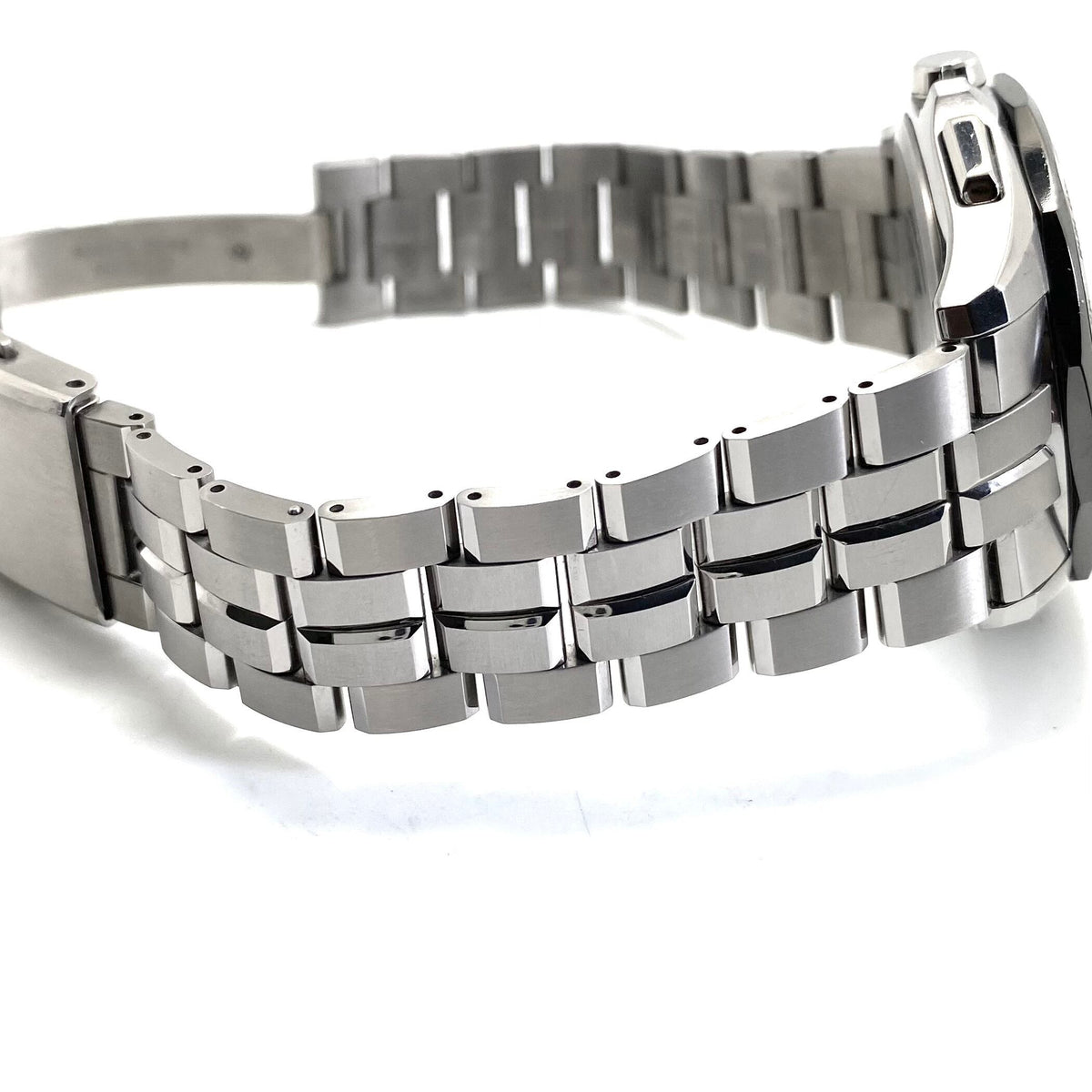 【美品】腕時計 メンズ シチズン アテッサ AT9096-57E H820-T023070 電波ソーラー エコドライブ デイト表示 黒 チタニウム 10気圧防水