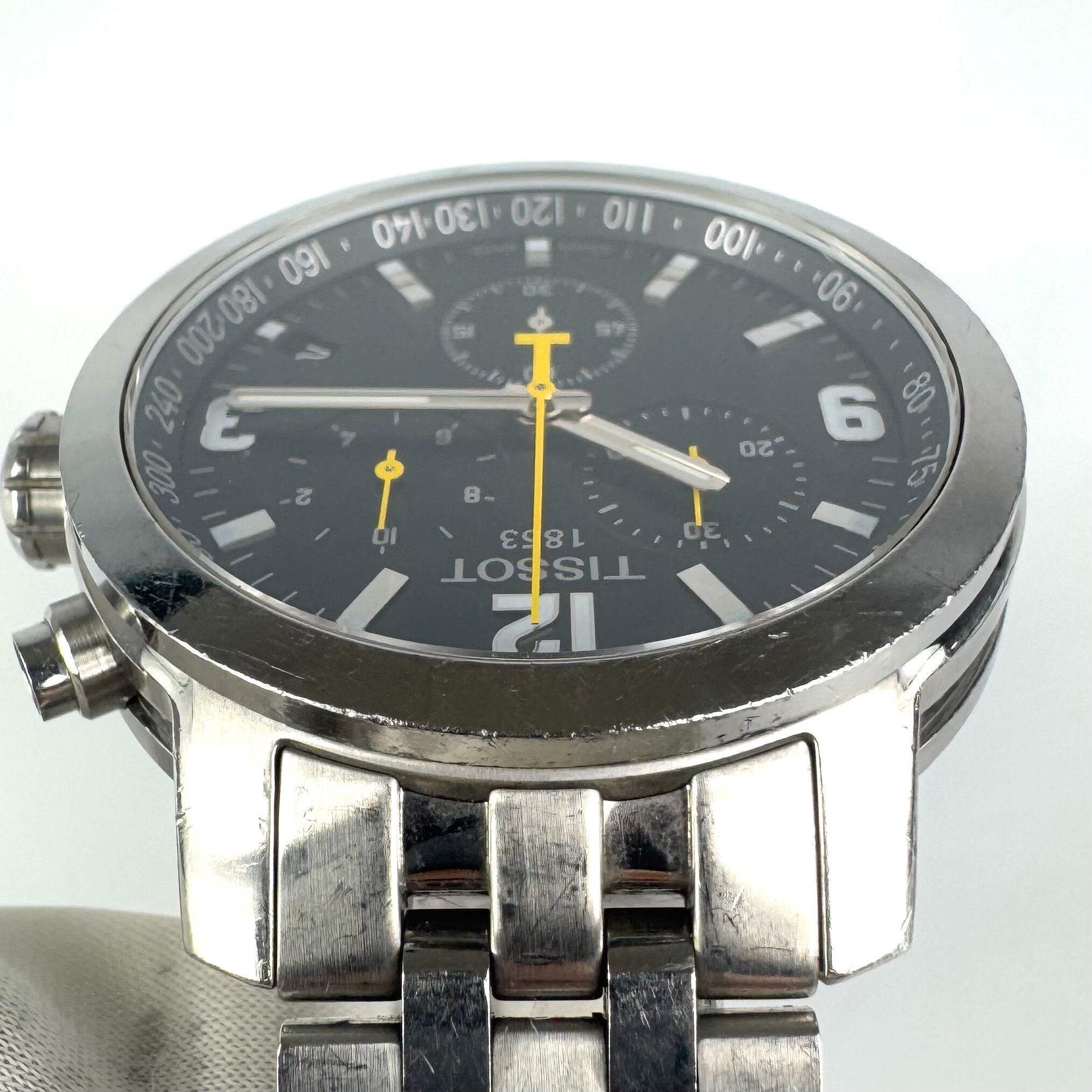 ティソ　TISSOT　T-スポーツ　PRC200　T055417A　クォーツ　クロノグラフ　デイト表示　黒