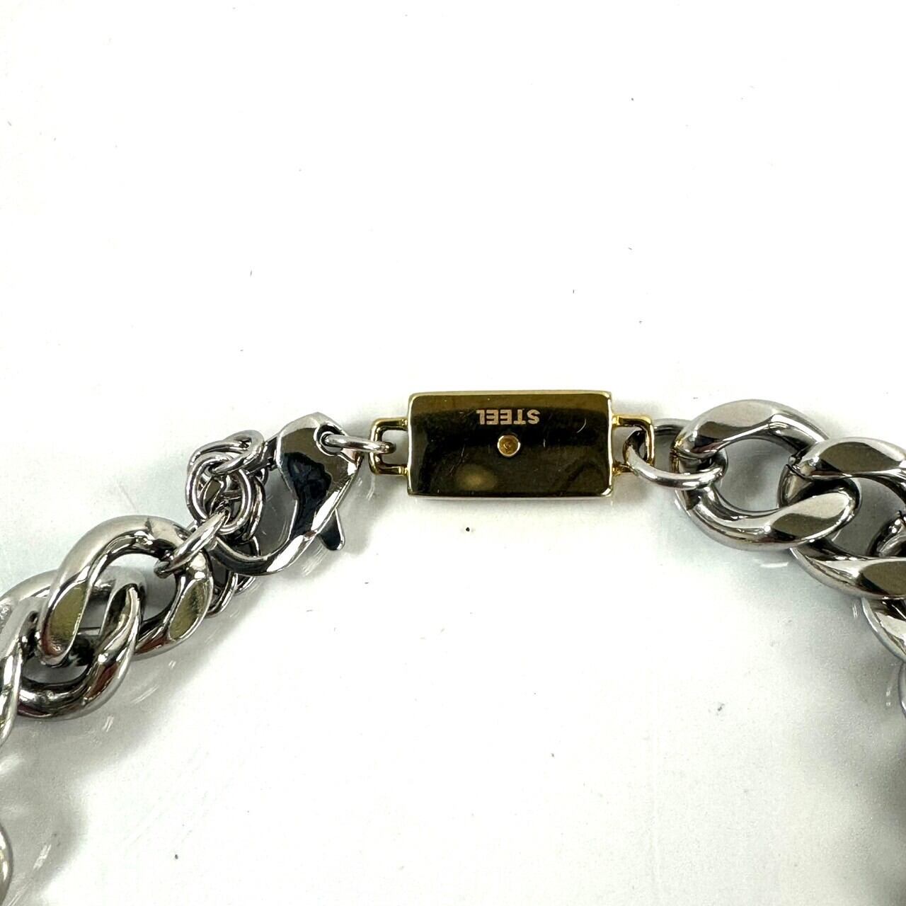 ディーゼル　DIESEL　ブレスレット　シルバー