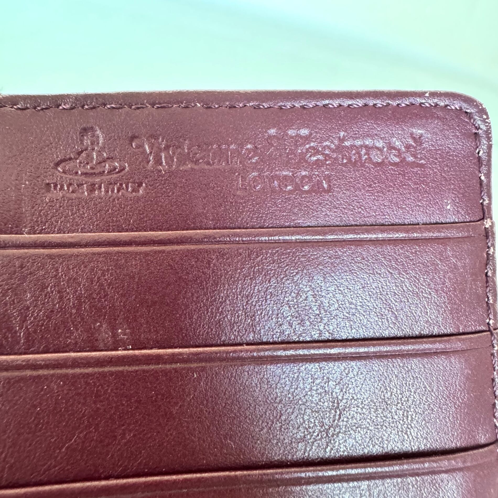 ヴィヴィアンウエストウッド　長財布　タータンチェック柄　レザー　PVC