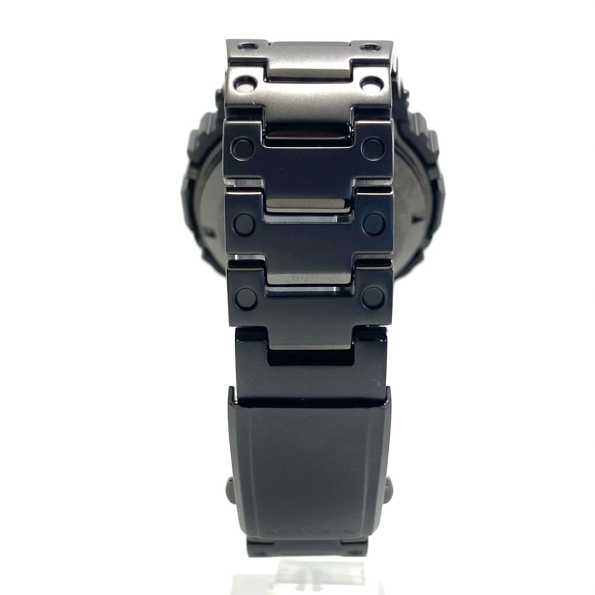 カシオ　ジーショック　G-SHOCK　GMW-B5000MB-1JF　フルメタル　電波ソーラー　モバイルリンク　スクエア　デジタル