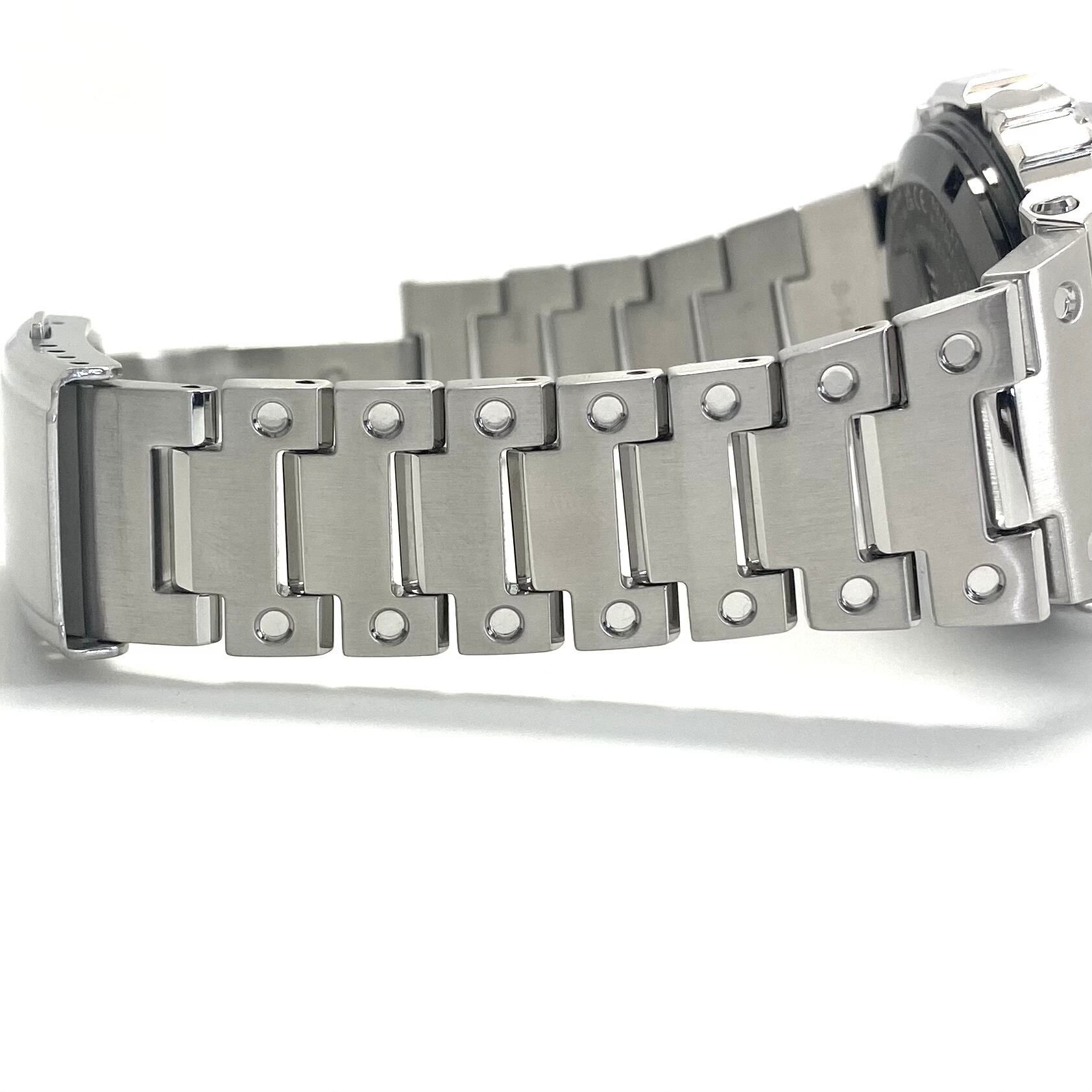 【美品】カシオ G-SHOCK ジーショック GMW-B5000D-1JF 5000シリーズ フルメタル モバイルリンク スクエア デジタル 電波ソーラー 20気圧防水 腕時計 メンズ 中古