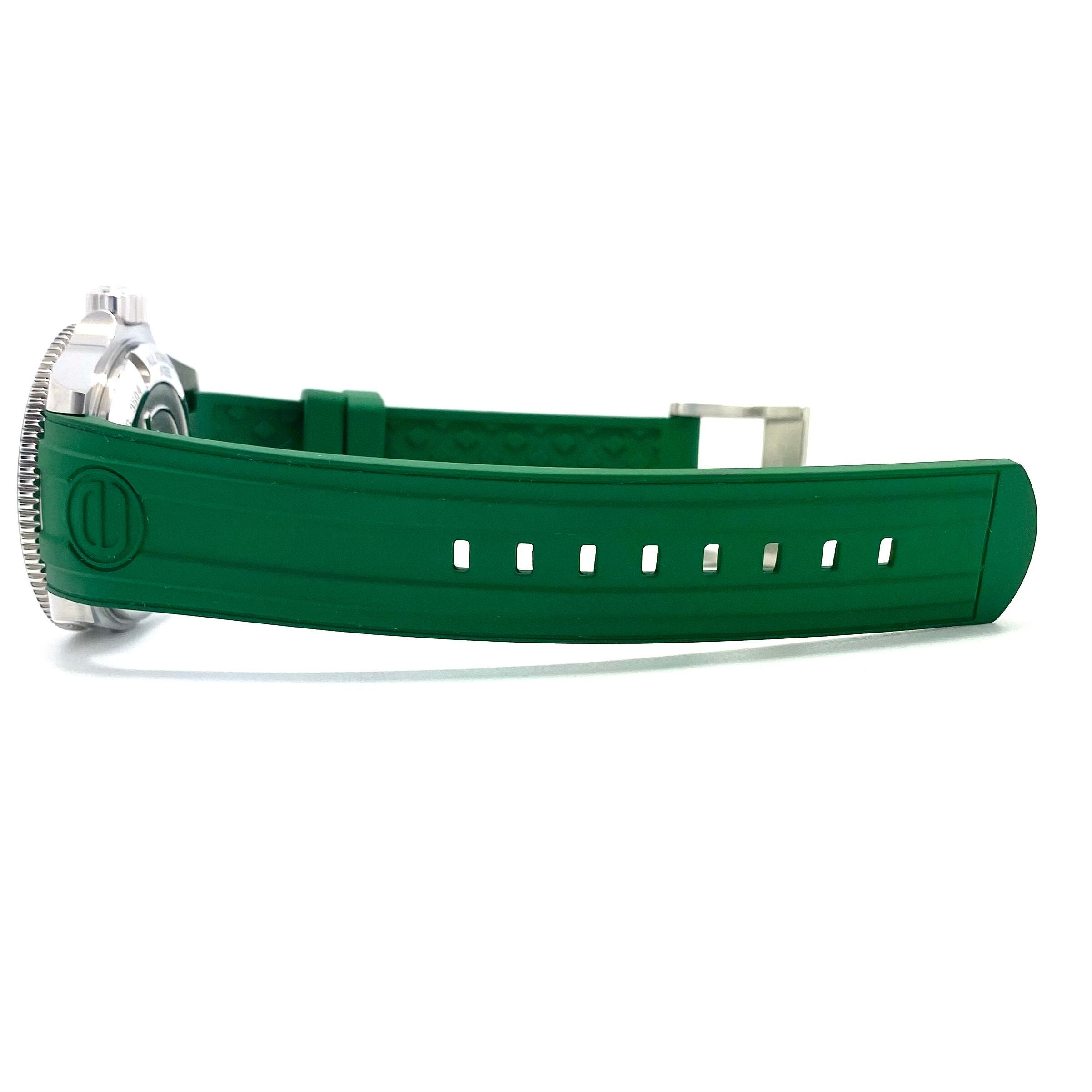 【美品】エポス　EPOS　スポーティブ　ダイバー　SPORTIVE　Diver　3054GR　自動巻　緑　デイト表示　樹脂ベルト