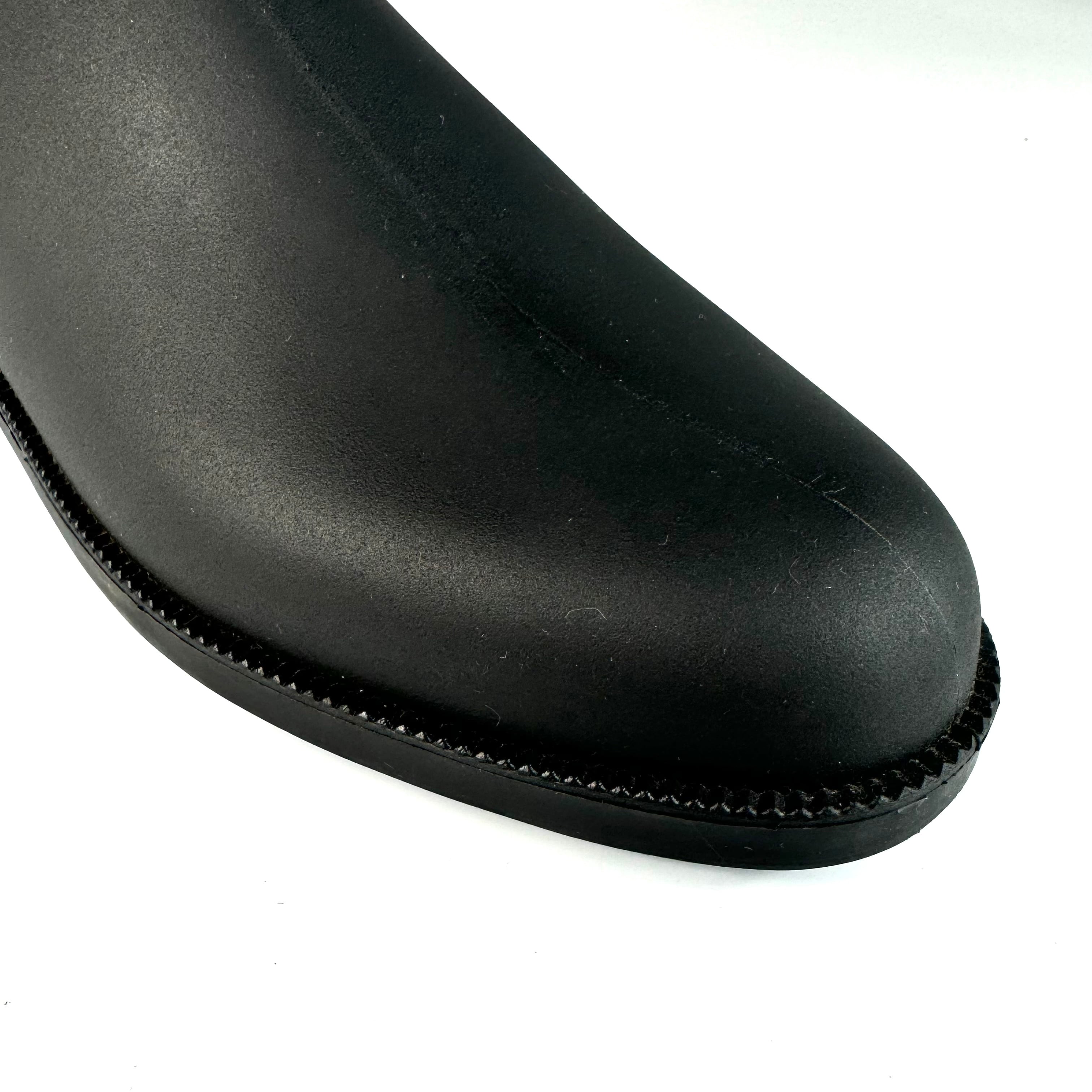 【美品】グッチ　GUCCI　レインブーツ　モノグラム　ラバー　黒　24cm