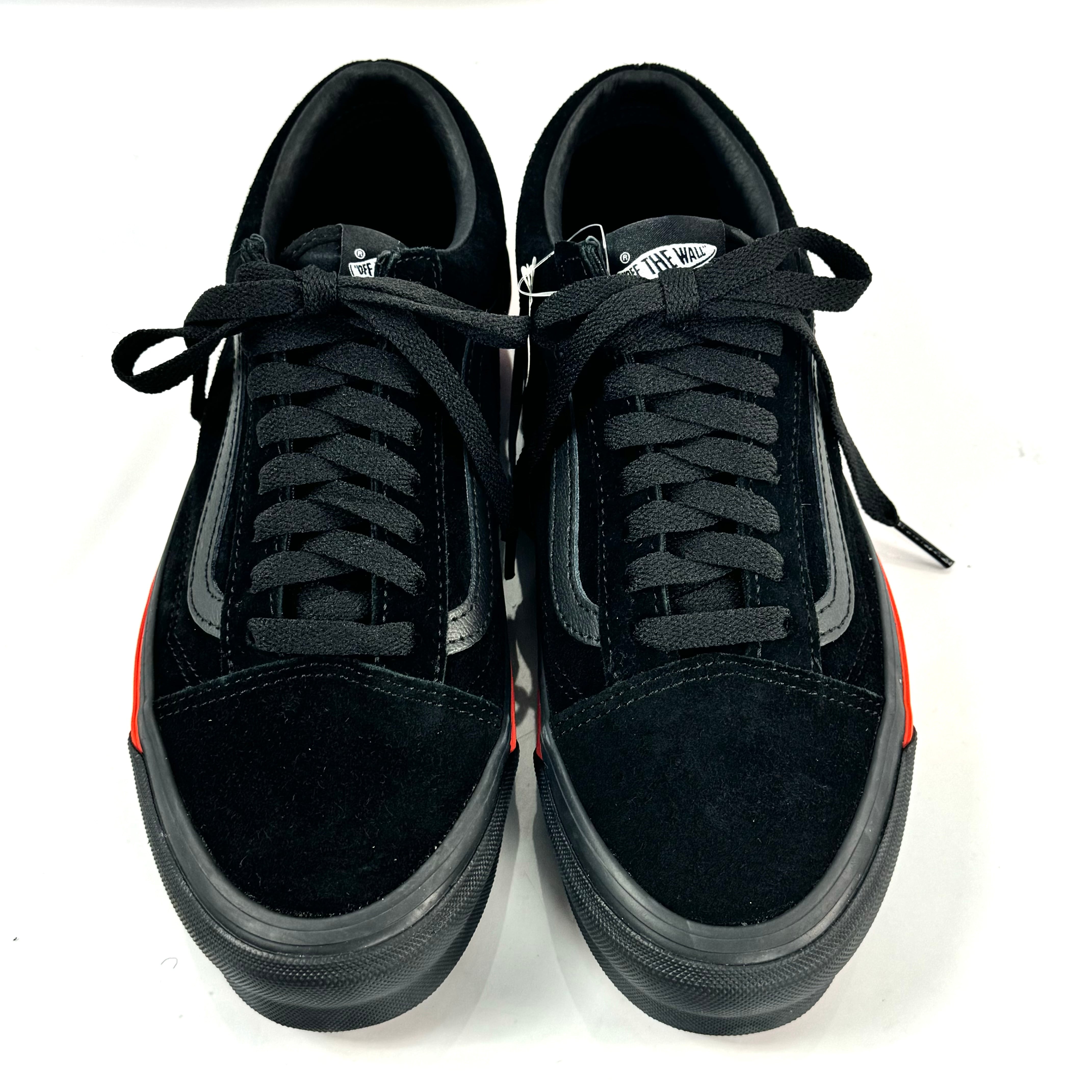 ヴァンズ　ダブルタップス　スニーカー　オールド　スクール　オレンジ　黒　26cm