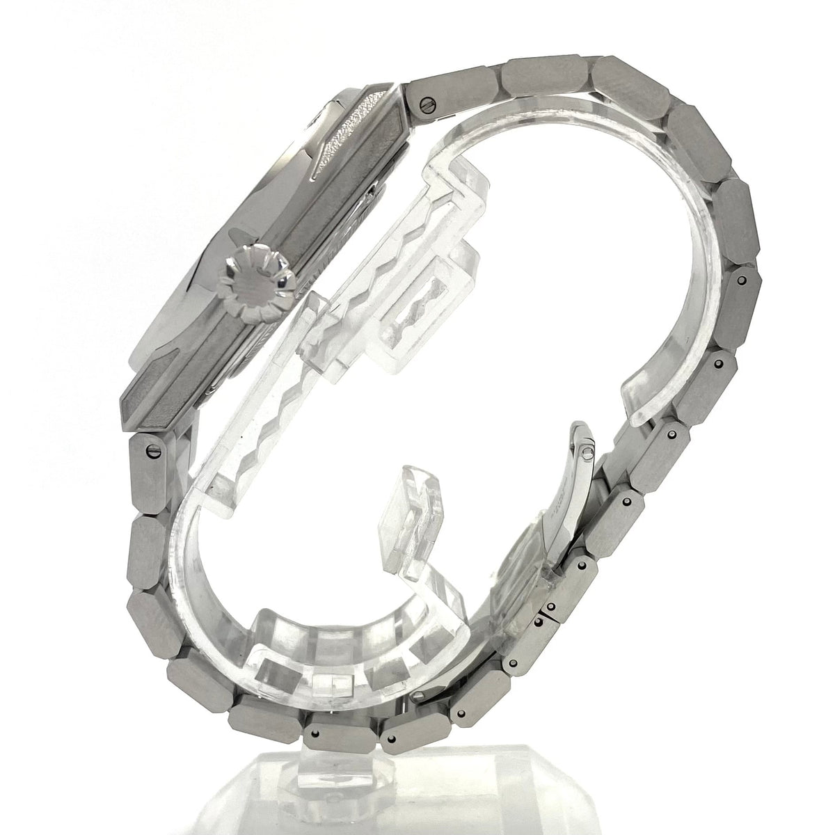 【美品】ロベルトカヴァリ　ロベルトカヴァリ バイ フランクミュラー　RV1G065M0081　1G065　クォーツ　青　デイト表示