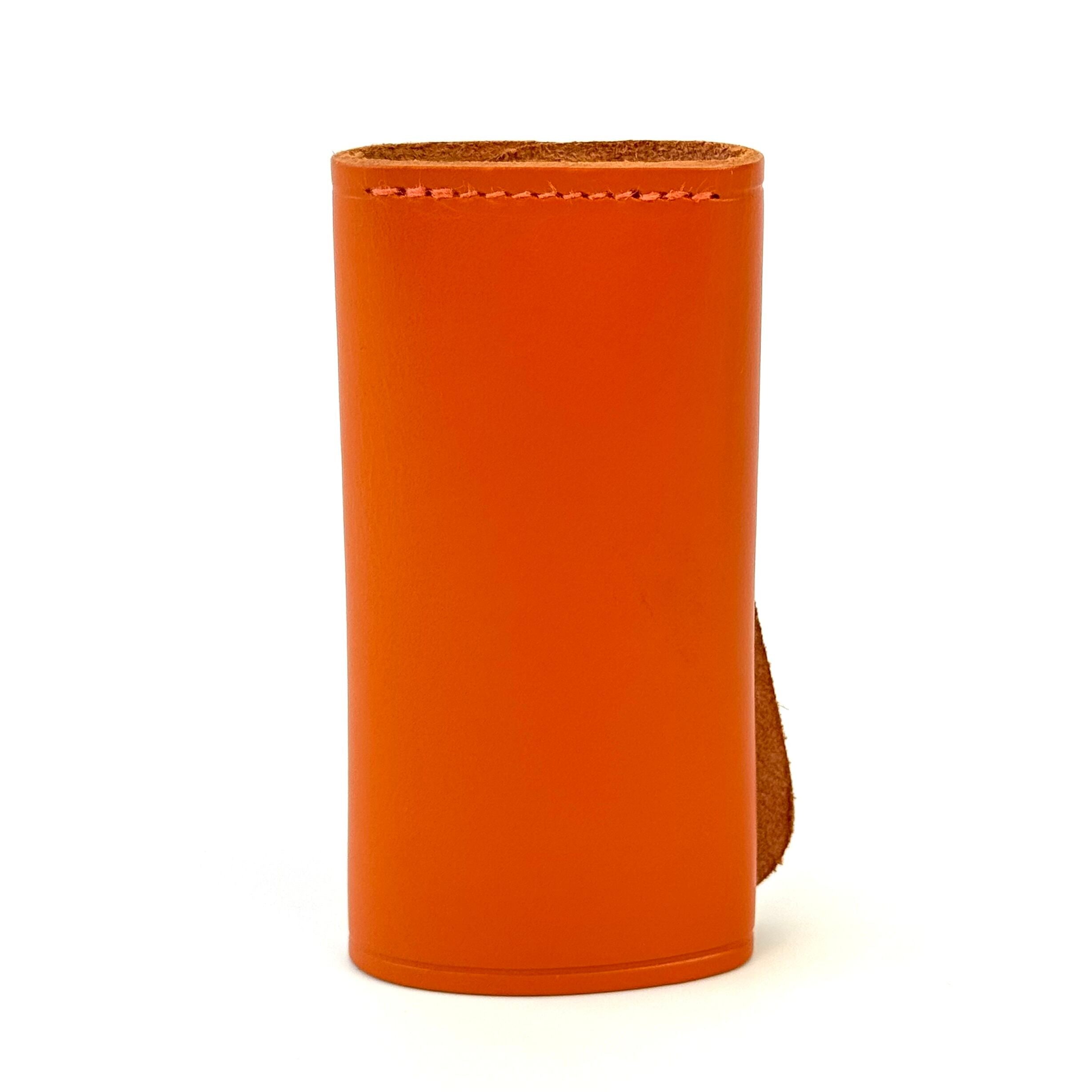 【美品】イルビゾンテ　キーケース　水牛ロゴ　4連　レザー　ブラウン