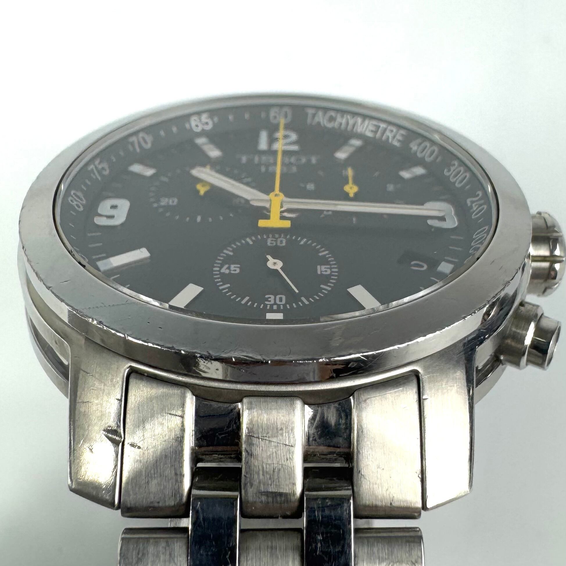 ティソ　TISSOT　T-スポーツ　PRC200　T055417A　クォーツ　クロノグラフ　デイト表示　黒