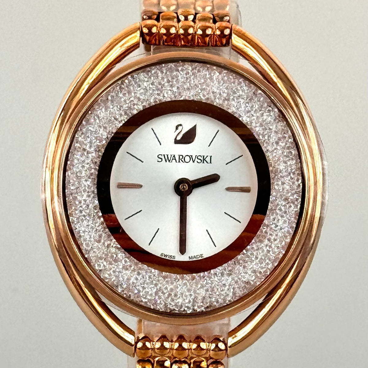 【未使用】スワロフスキー SWAROVSKI Crystalline クリスタルライン Oval オーバル 5200341 クォーツ 2針