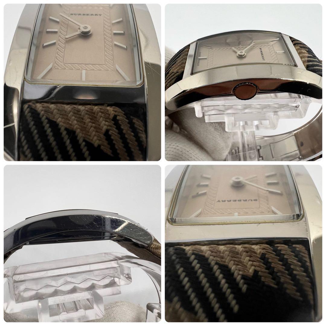 バーバリー　BU1051　クォーツ　レザーベルト　2針