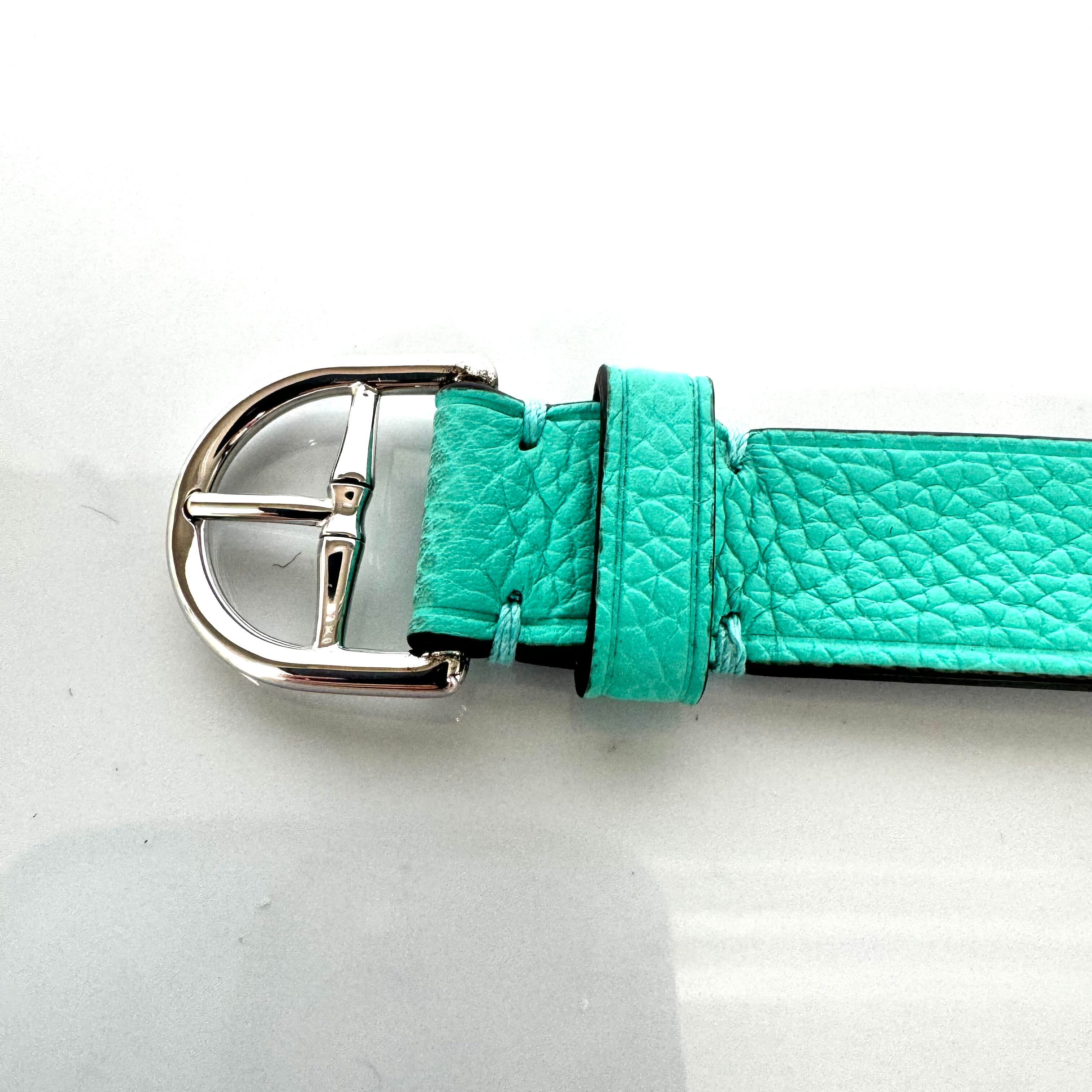 ティファニー　リターントゥ　ナローレザーブレスレット