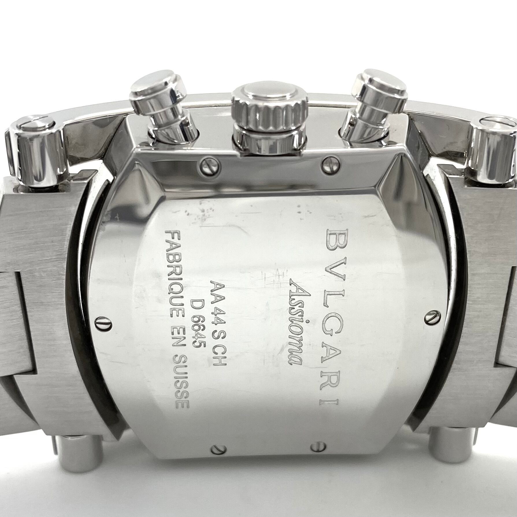 【希少】メンズ 腕時計 ブルガリ BVLGARI アショーマ AA44SCH