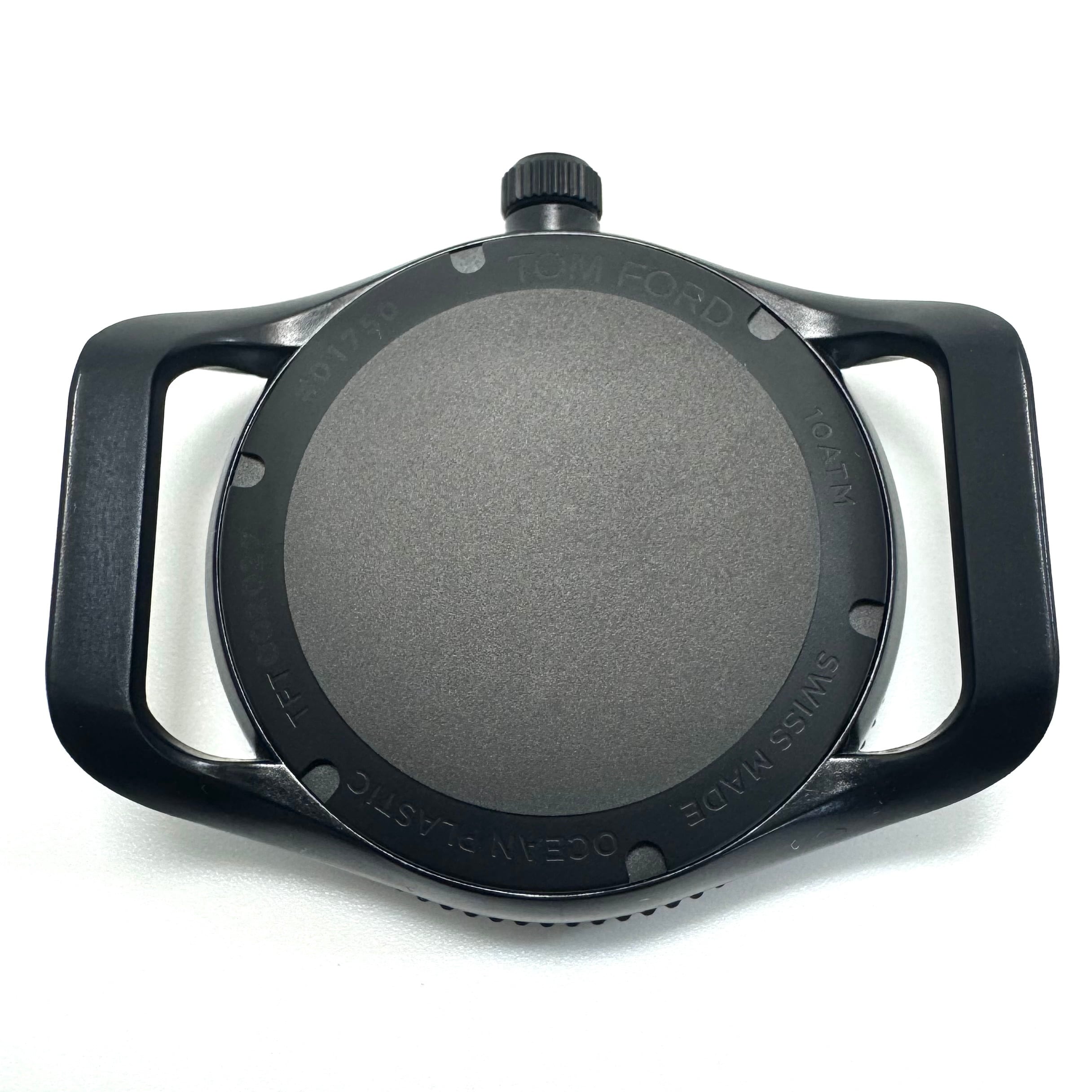 【ほぼ未使用】トムフォード　TOM FORD　オーシャンプラスチック　スポーツ　N.002　TFT002030　自動巻　黒