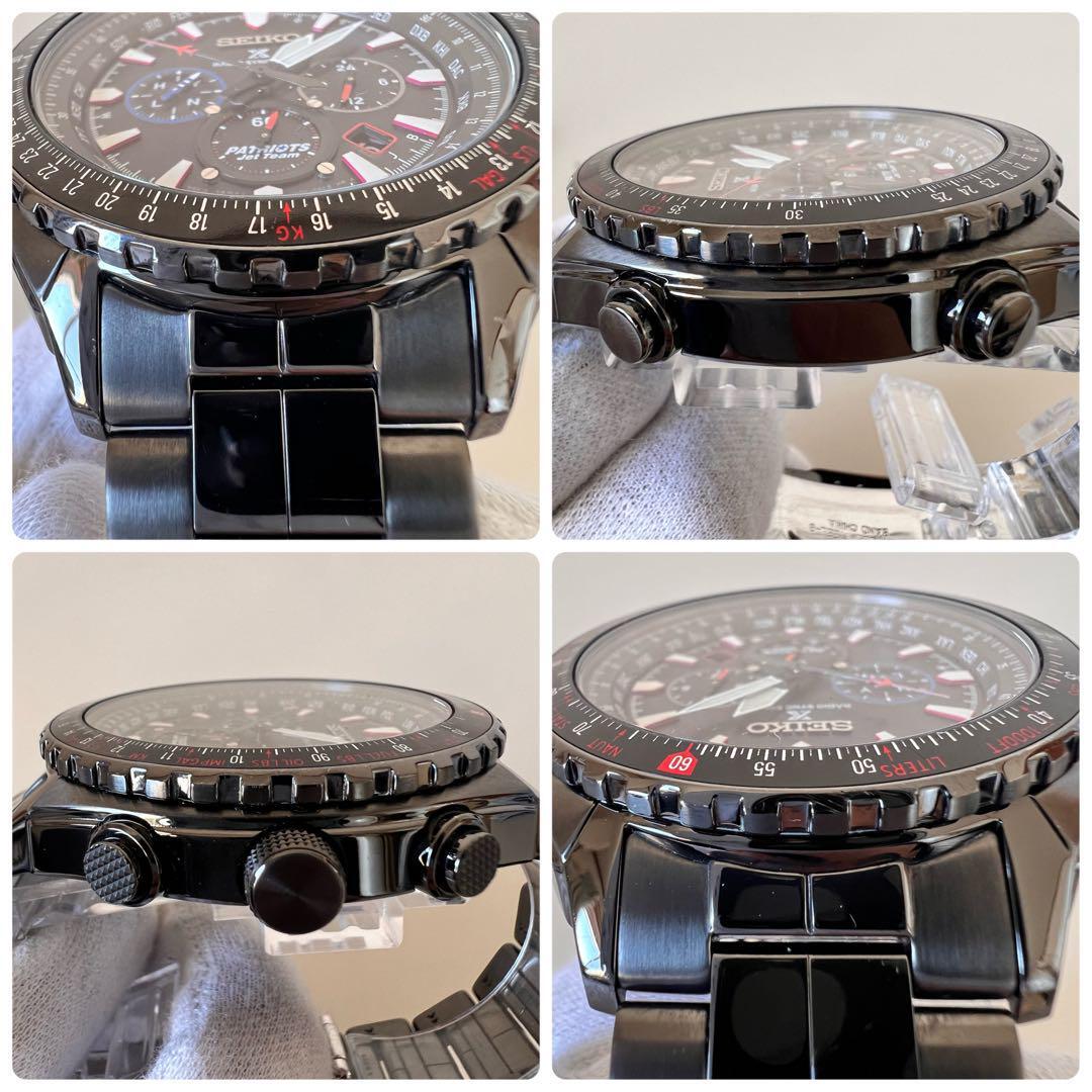 セイコー　プロスペックス　パトリオットジェットチーム　限定　電波ソーラー　黒