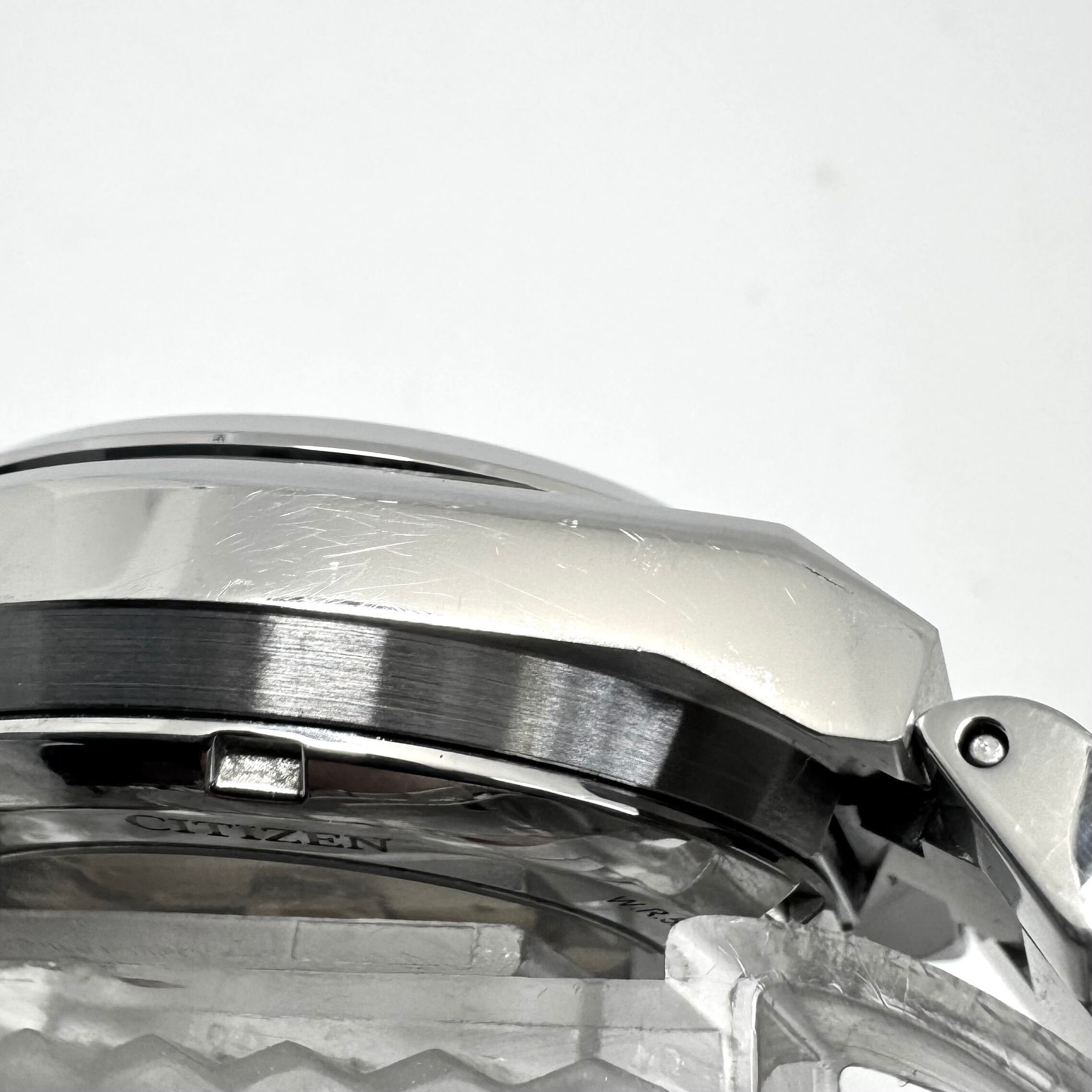 【動作良好】腕時計 メンズ シチズン シチズンコレクション メカニカル ツヨサ NJ0151-53W 8210-S126967 自動巻式 裏スケ ブルーグラデーション デイト表示