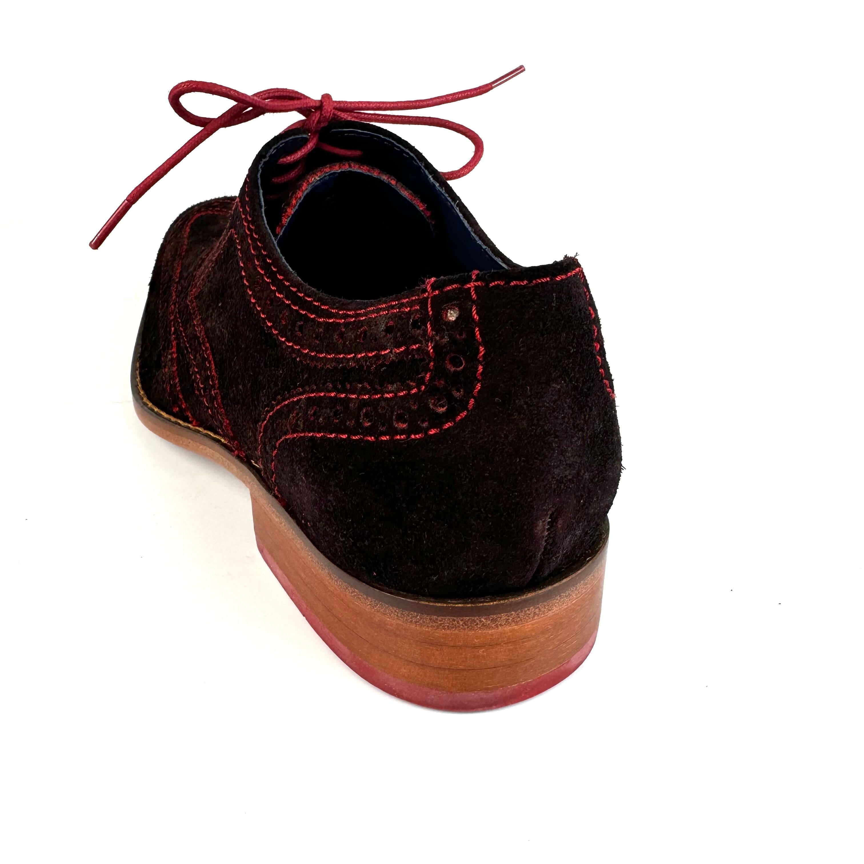 【ほぼ未使用】コールハーン　ナイキエアー　ウィングチップ　スエード　ブラウン