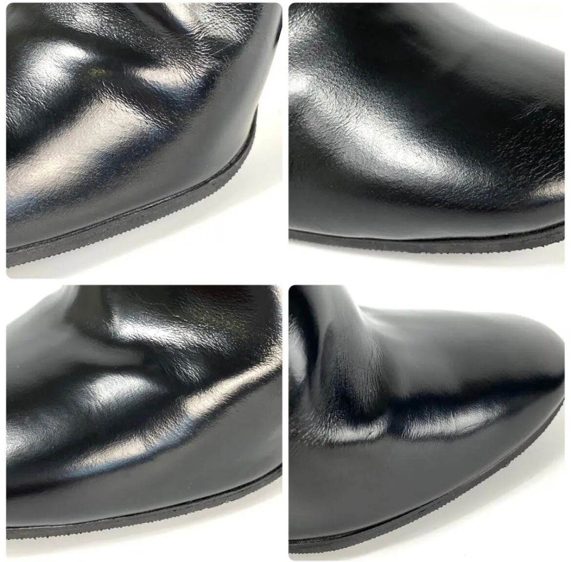 クロエ　 ChIoe ショートブーツ ブラック 37 カーフ