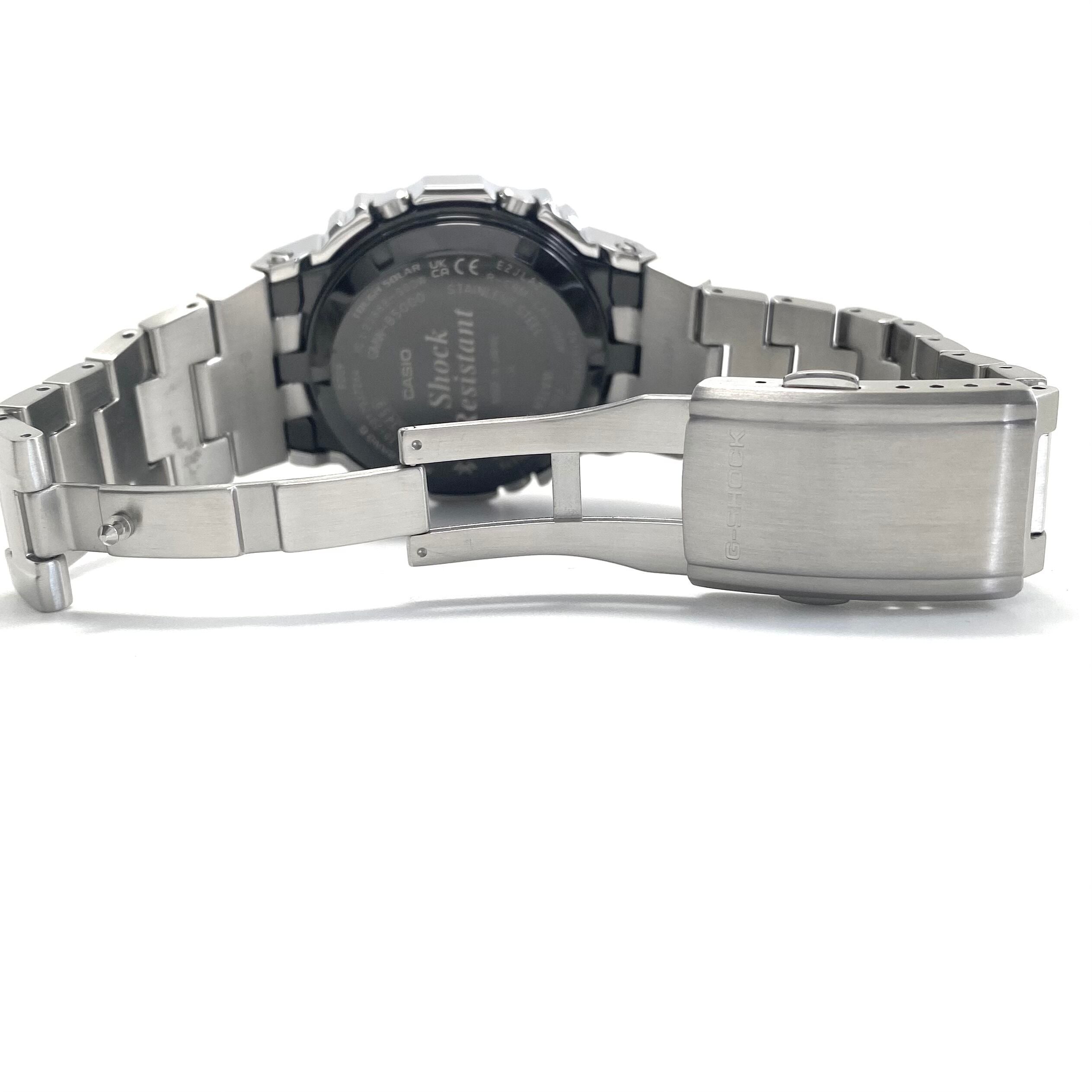 【美品】カシオ G-SHOCK ジーショック GMW-B5000D-1JF 5000シリーズ フルメタル モバイルリンク スクエア デジタル 電波ソーラー 20気圧防水 腕時計 メンズ 中古