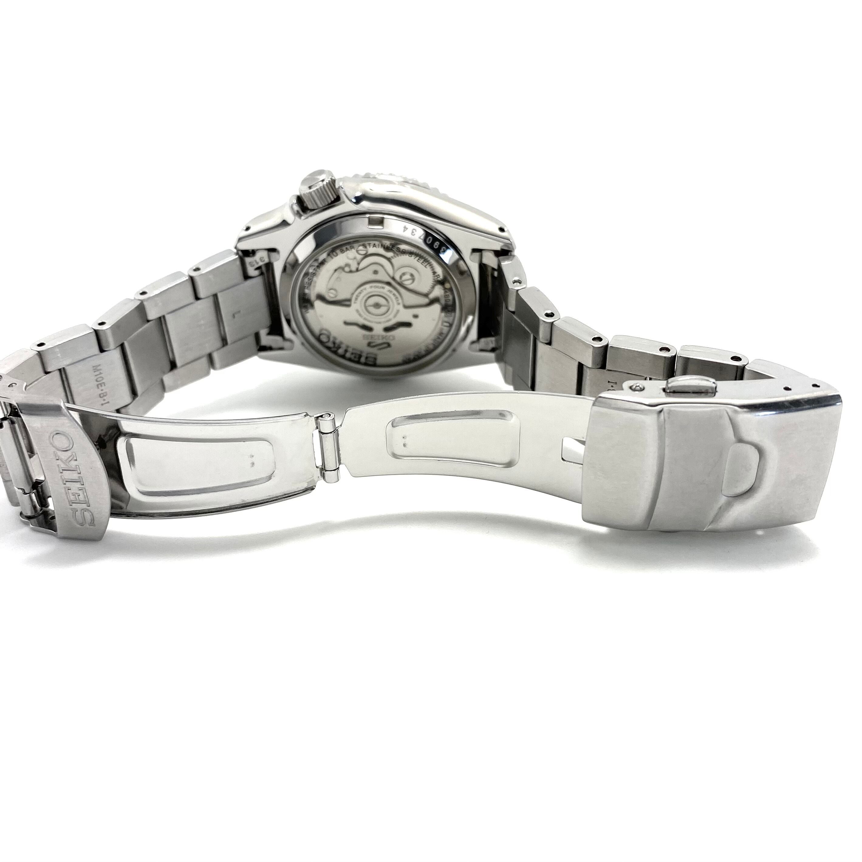 腕時計 メンズ セイコー 5スポーツ SBSA225 4R36-14B0 自動巻 黒 デイデイト表示（日本語・英語） 裏スケ 10気圧防水