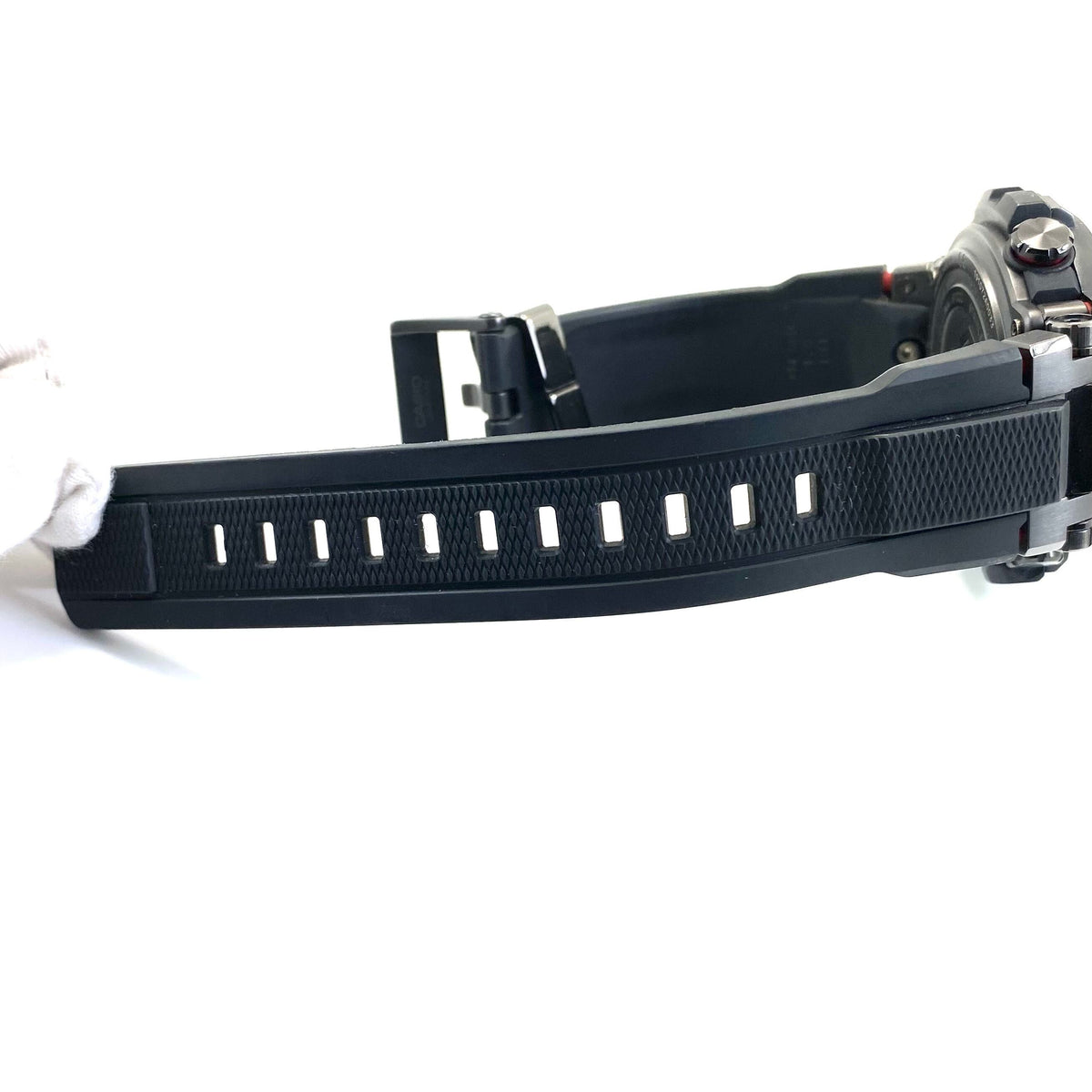 【美品】腕時計 メンズ カシオ CASIO G-SHOCK ジーショック MT-G MTG-B1000B-1AJF 電波ソーラー スマホリンク Bluetooth 黒 デイト表示 20気圧防水 樹脂ベルト