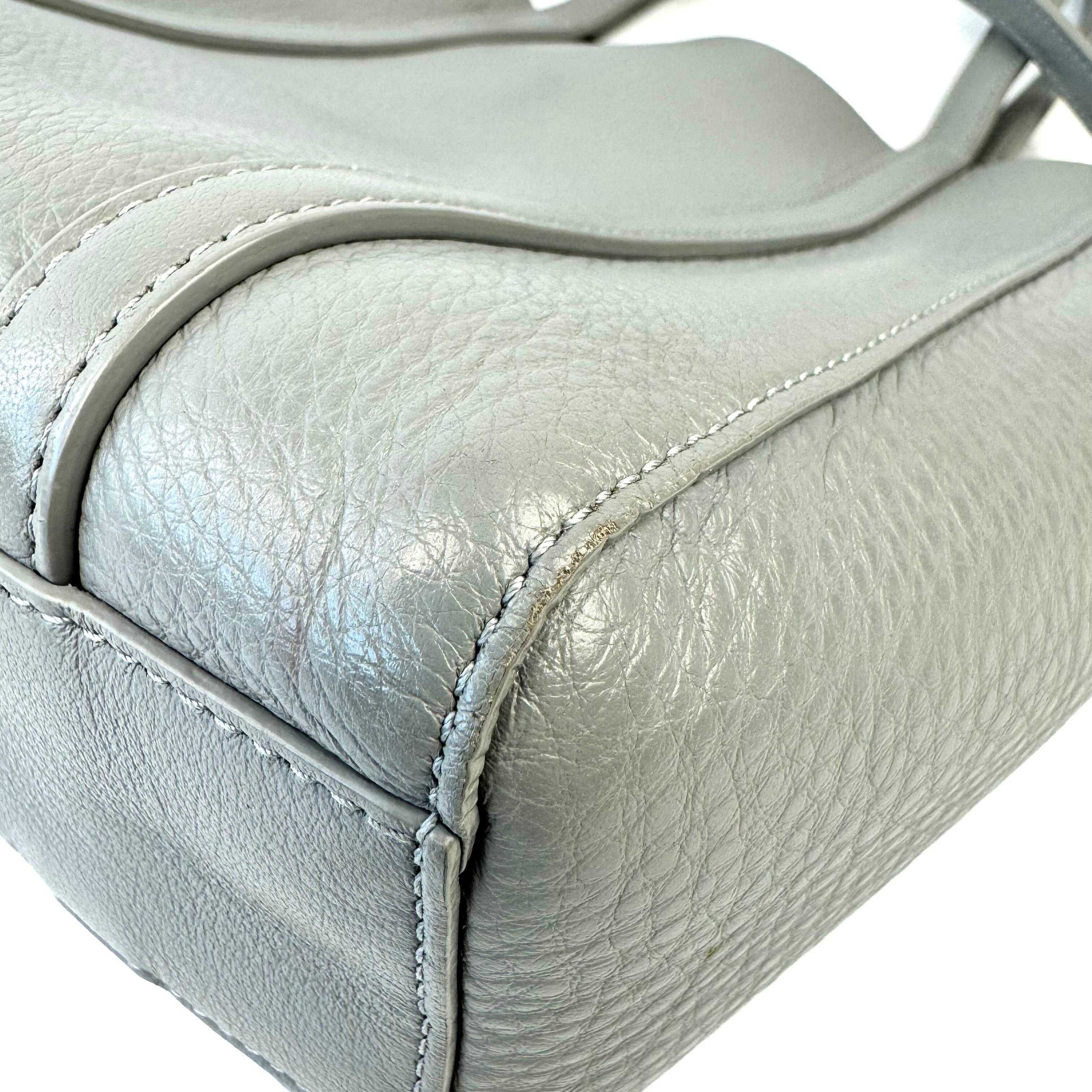 バレンシアガ　エブリデイトートバッグ　XXS　ショルダーバッグ　ライトグレー