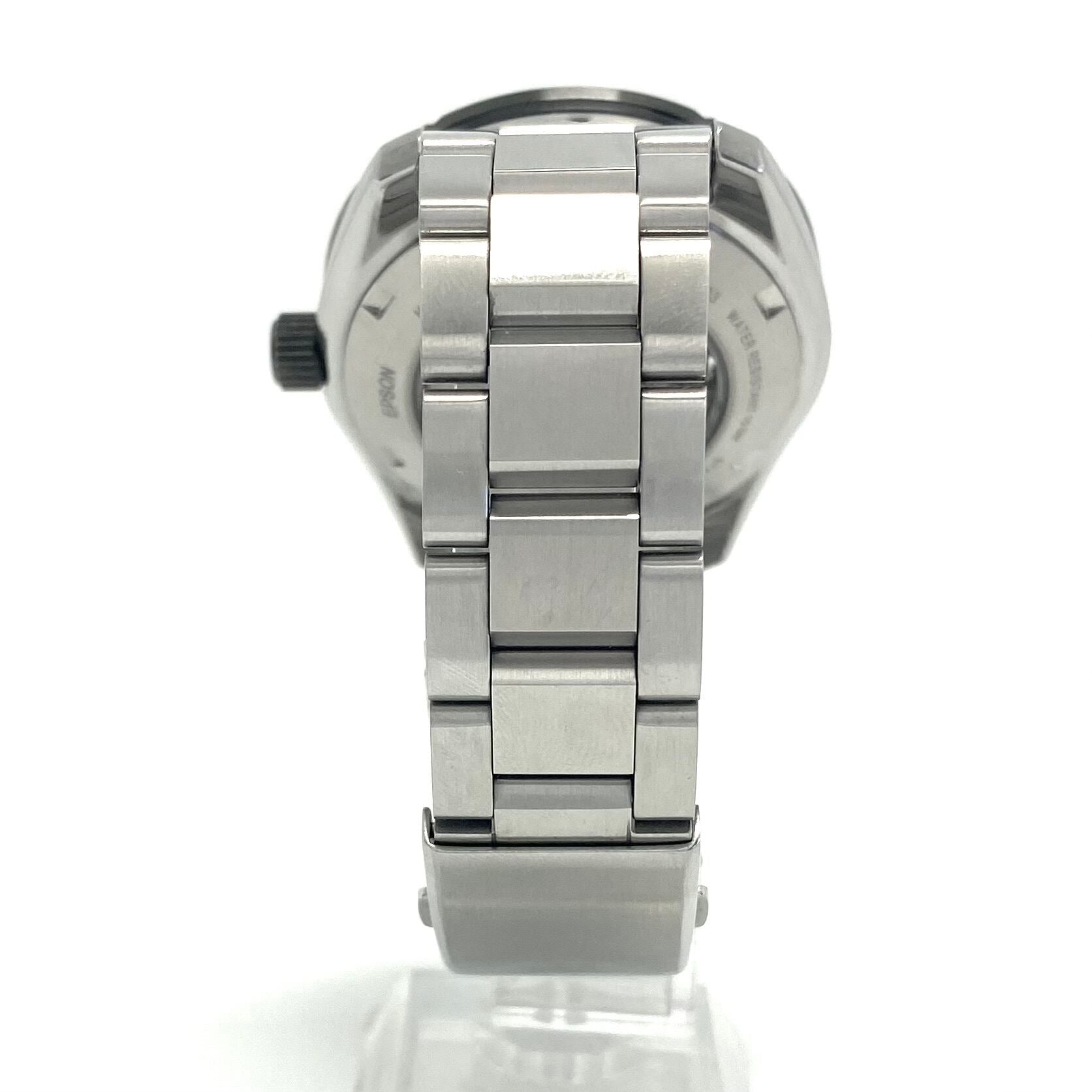 【美品・動作良好】 腕時計 メンズ オリエントスター コンテンポラリー アバンギャルドスケルトン RK-AV0A01B F6F4-UAF0 自動巻 パワーリザーブ 黒 10気圧防水