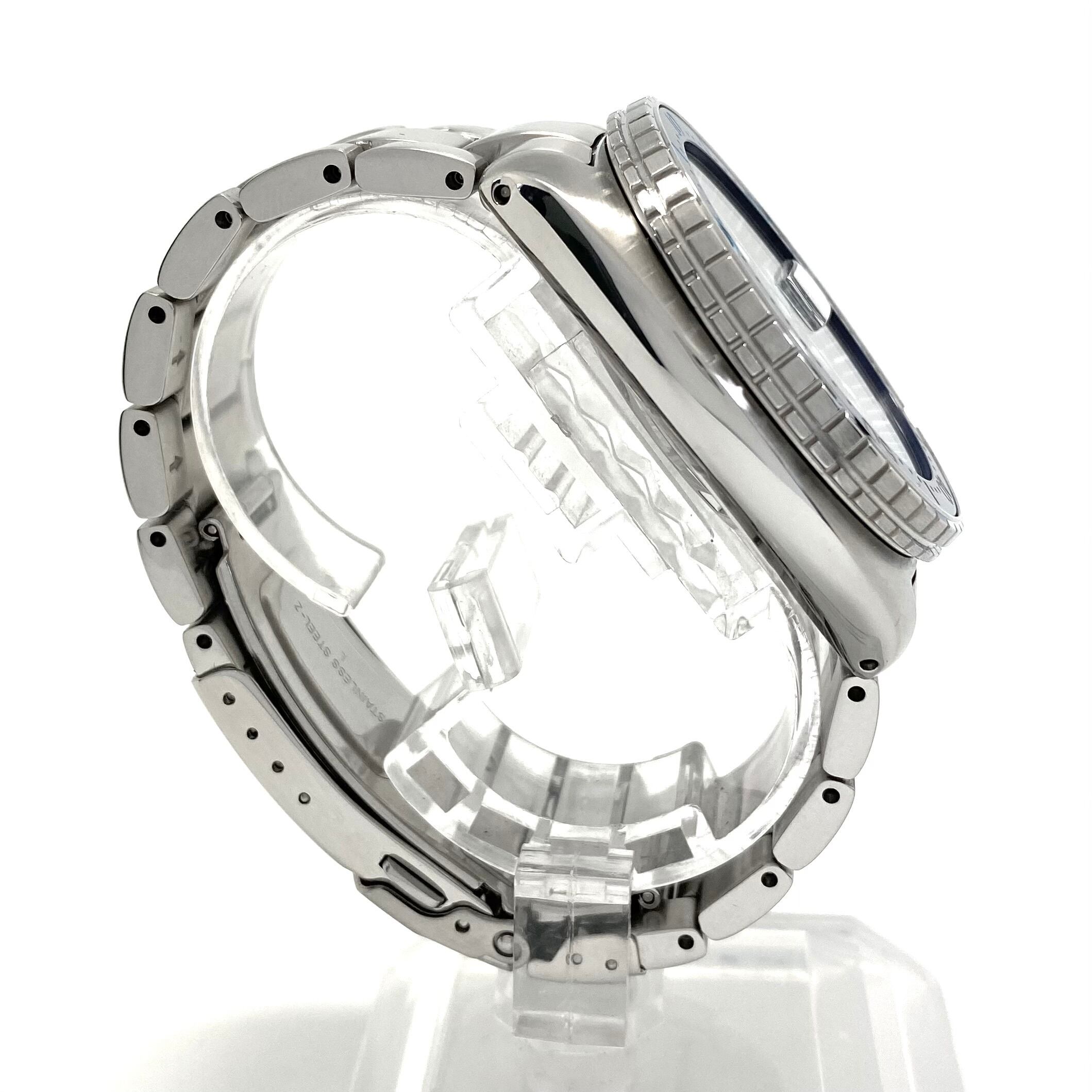 【美品】セイコー　プロスペックス　ダイバースキューバ　PADIコラボモデル　SBDY125　4R36-06Z0　自動巻　青　デイデイト表示（日本語・英語）