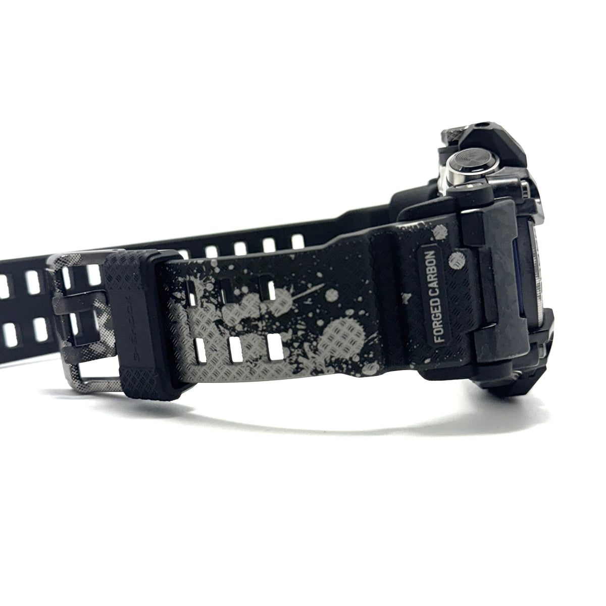 【美品・希少】カシオ　CASIO　G-SHOCK　ジーショック　MASTER OF G-LAND　マッドマスター　トヨタ　ランドクルーザーコラボレーションモデル　GWG-2000TLC-1AJR　電波ソーラー　黒　アナデジ　樹脂ベルト