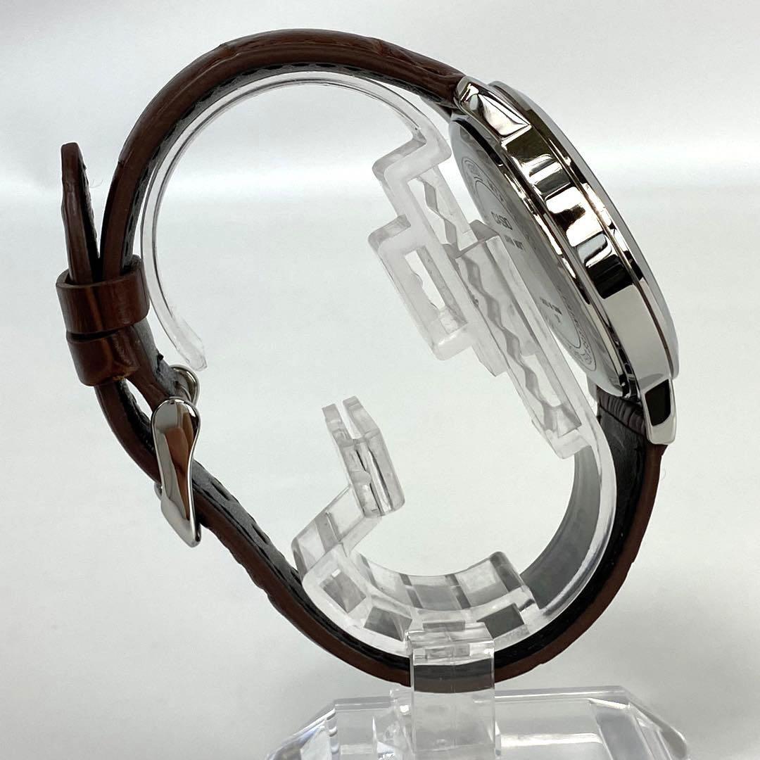 【美品】カシオ　MTP-E149　クォーツ　白　デイト表示　ローマ数字