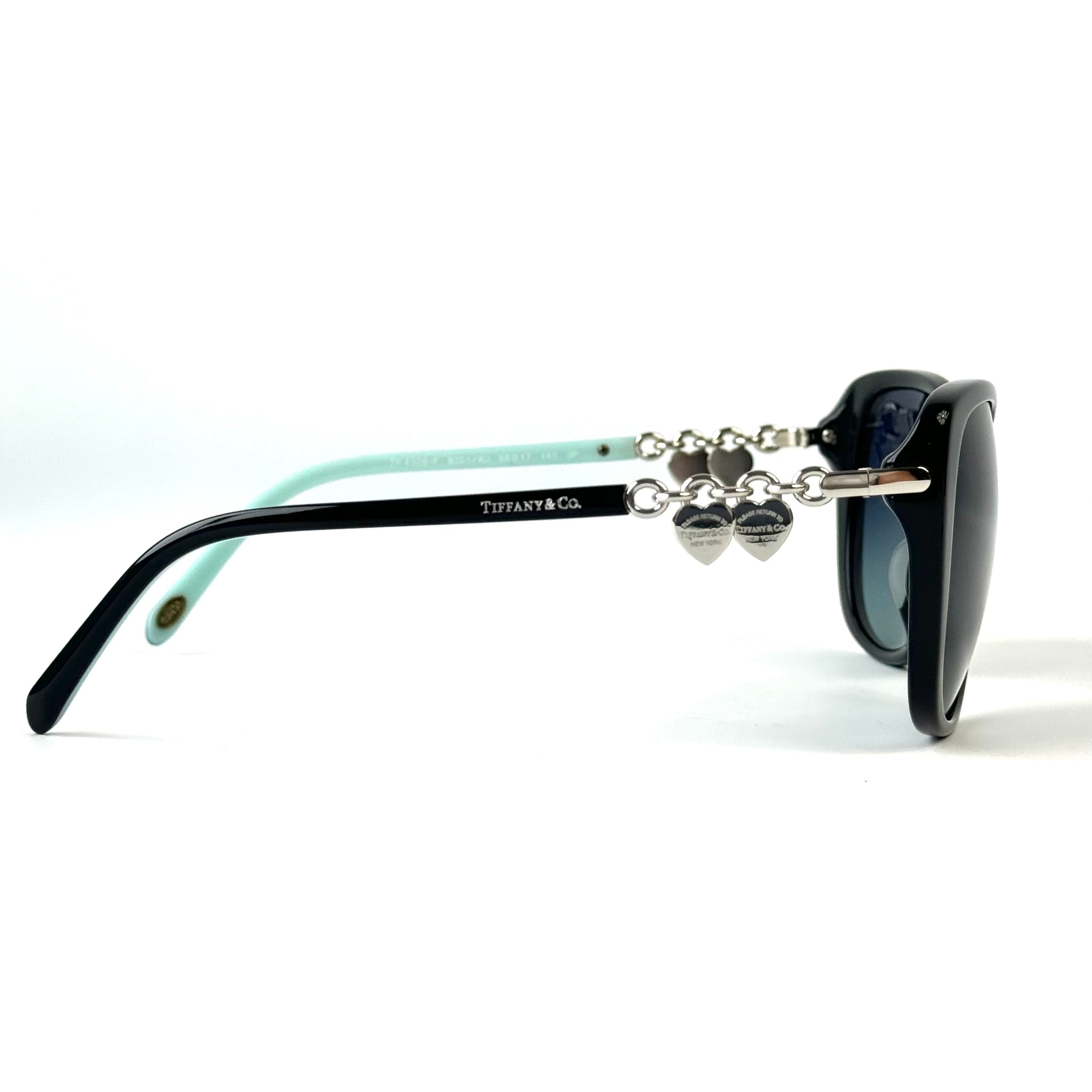 【美品】ティファニー　サングラス　クラデーションレンズ　リターントゥティファニーハートタグ　TF4129F