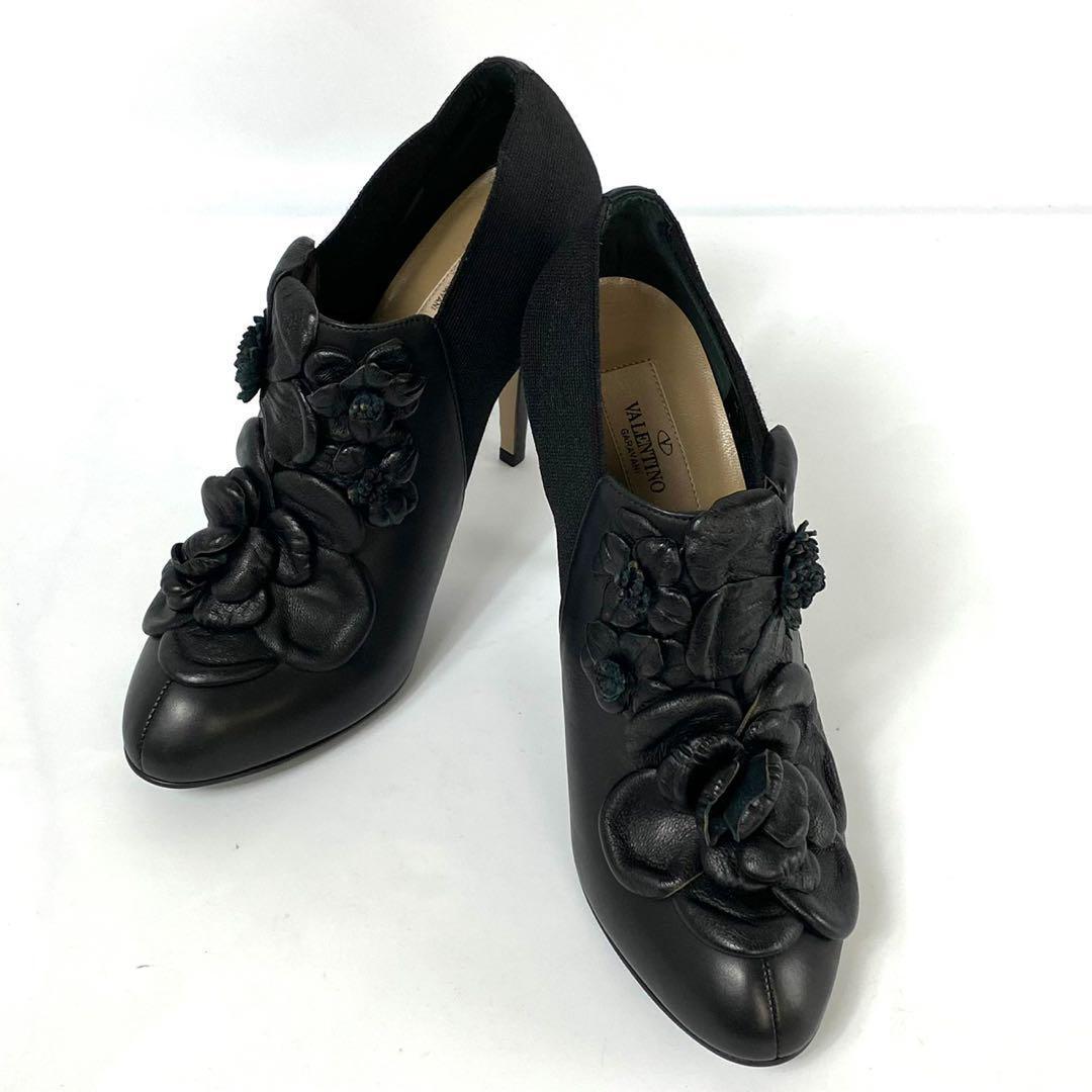 【美品】ヴァレンティノ　ガラヴァーニ　パンプス　ハイヒール　黒 38