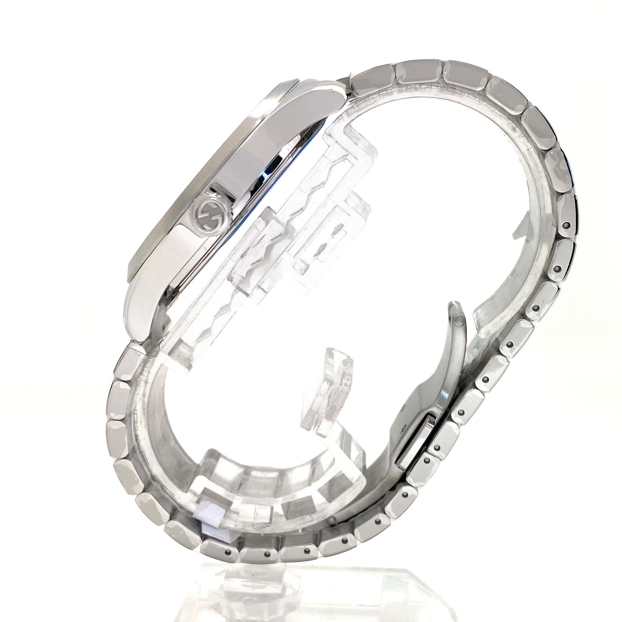 【未使用】腕時計 グッチ GUCCI Gタイムレス 126.4 YA1264076 スネーク 蛇 モチーフ クォーツ シルバー メンズ レディース ユニセックス