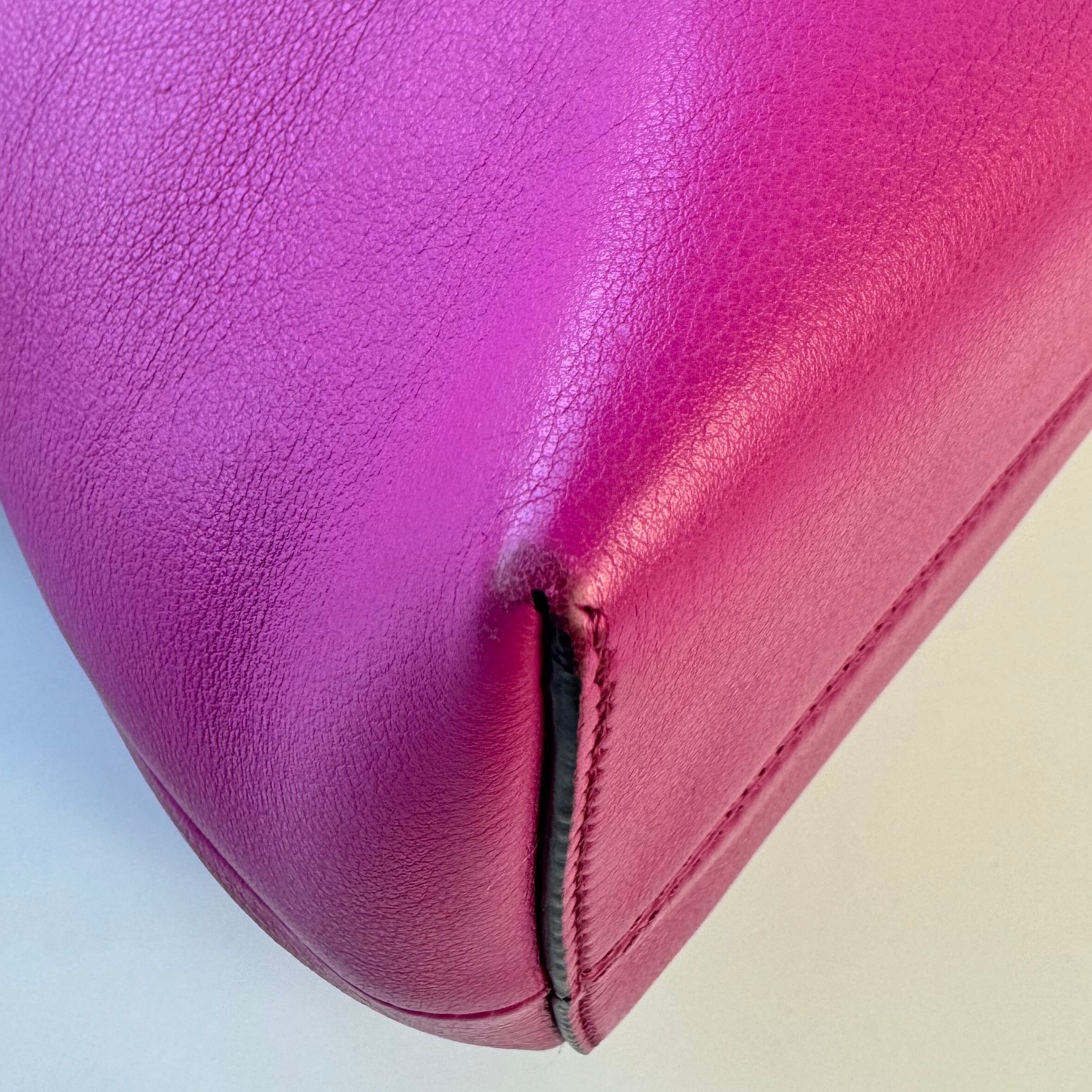 【美品】フェンディ　バイザウェイ　ハンドバッグ　ミディアム　2WAY パープル