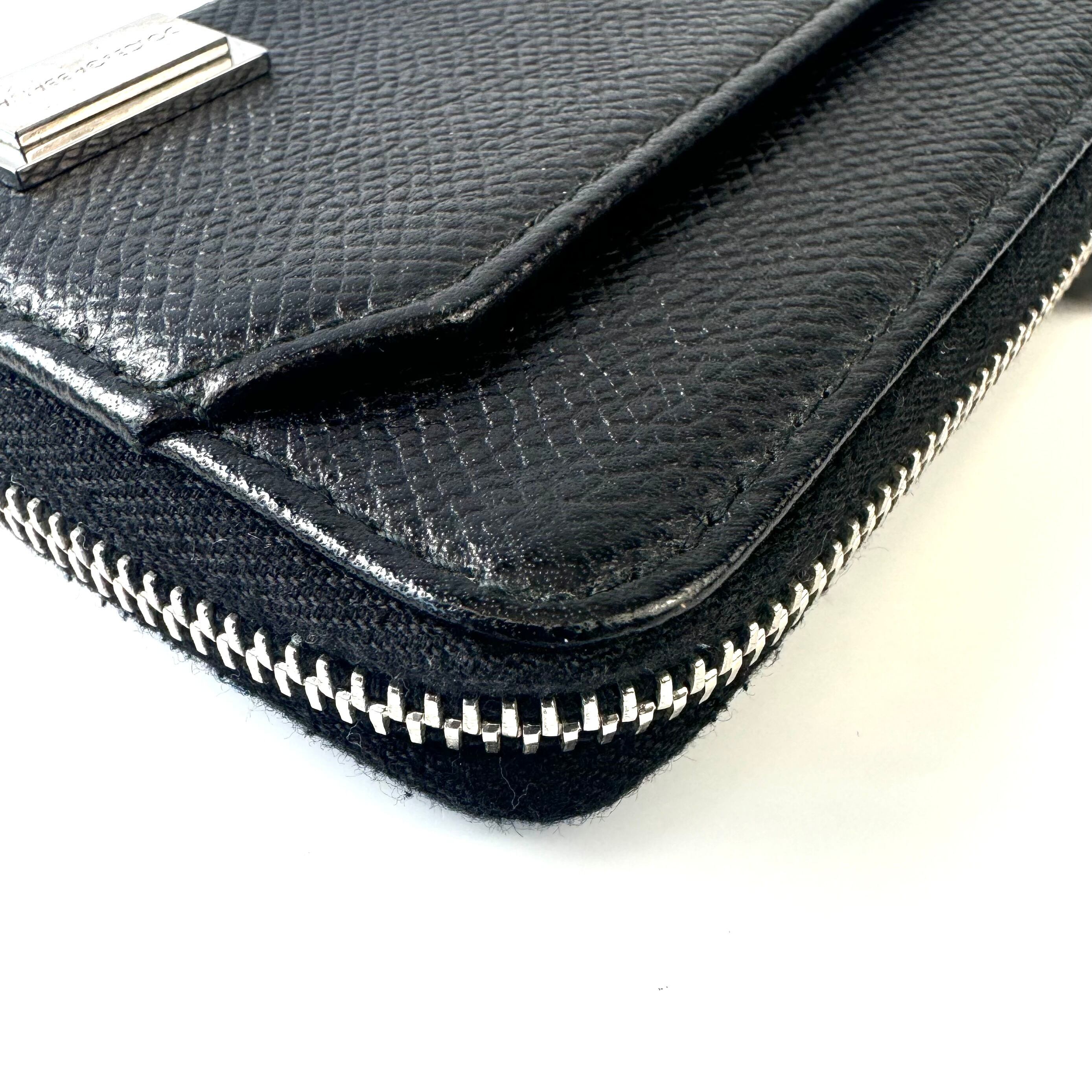 【美品】ドルチェアンドガッバーナ　コインケース　レザー　シルバー金具　黒