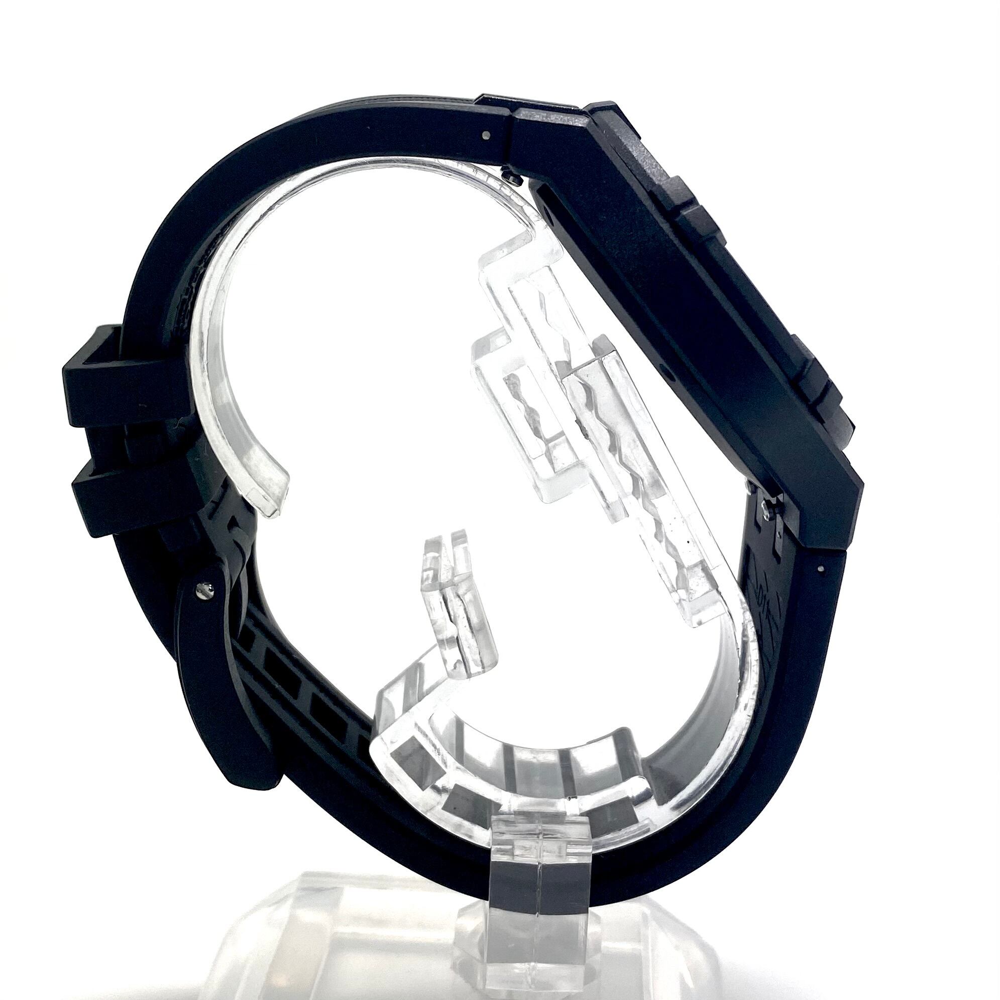 【ほぼ未使用】モーリスラクロア　MAURICE LACROIX　アイコン　タイド　AI2008-00000-300-0　BA07981　クォーツ　黒　デイト表示