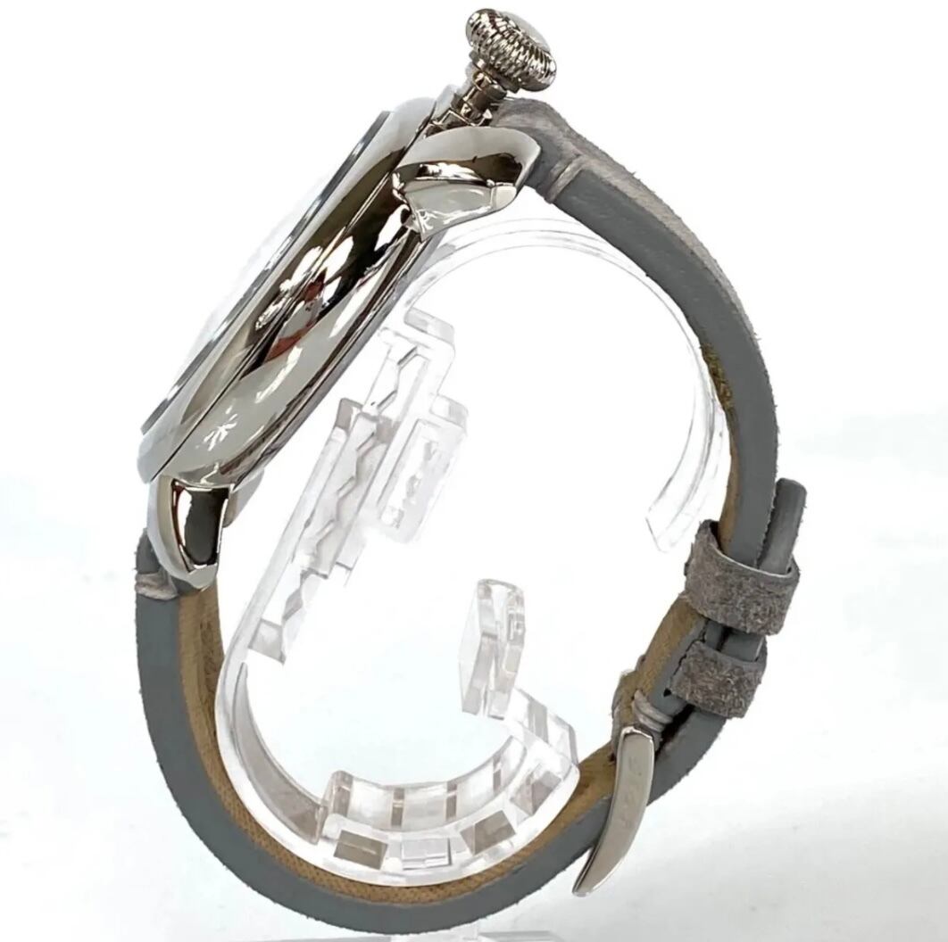 ガガミラノ　マニュアーレ48　5010.SP.02 　スペシャルエディション　手巻き　グレー　裏スケ　革ベルト　スモールセコンド