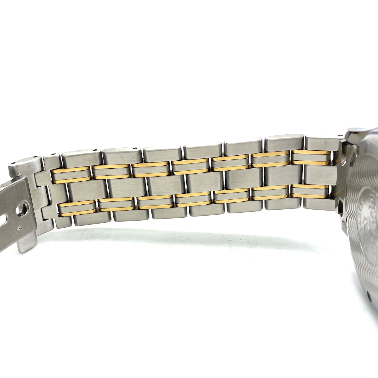 腕時計 メンズ オメガ OMEGA シーマスター120 2311.80 YGベゼル 青 デイト表示 クォーツ 120m防水