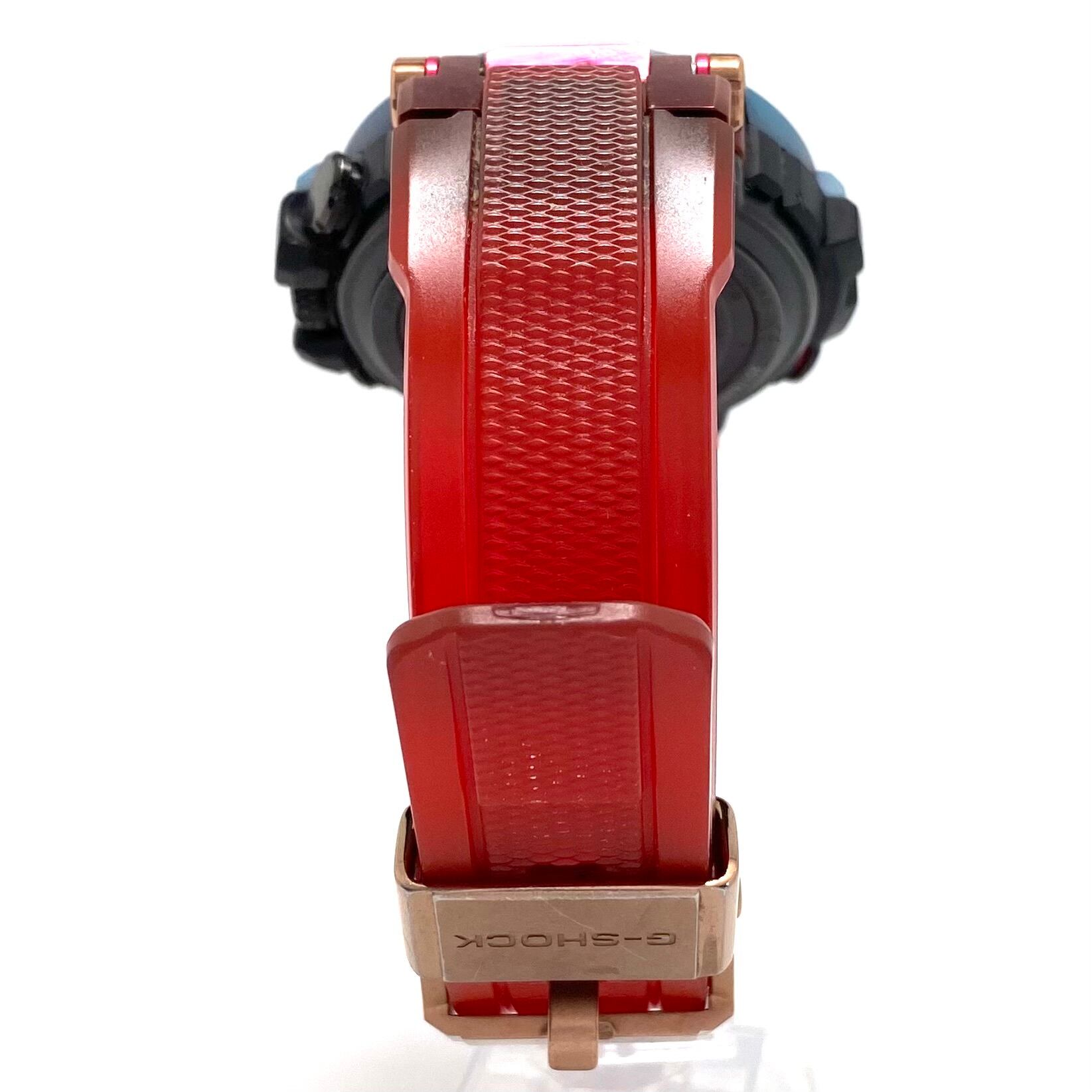 【希少】カシオ　G-SHOCK　ジーショック　MT-G　MTG-B1000VL-4AJR　火山雷　電波ソーラー　モバイルリンク　黒　マルチカラー　レインボー　デイト表示　樹脂ベルト