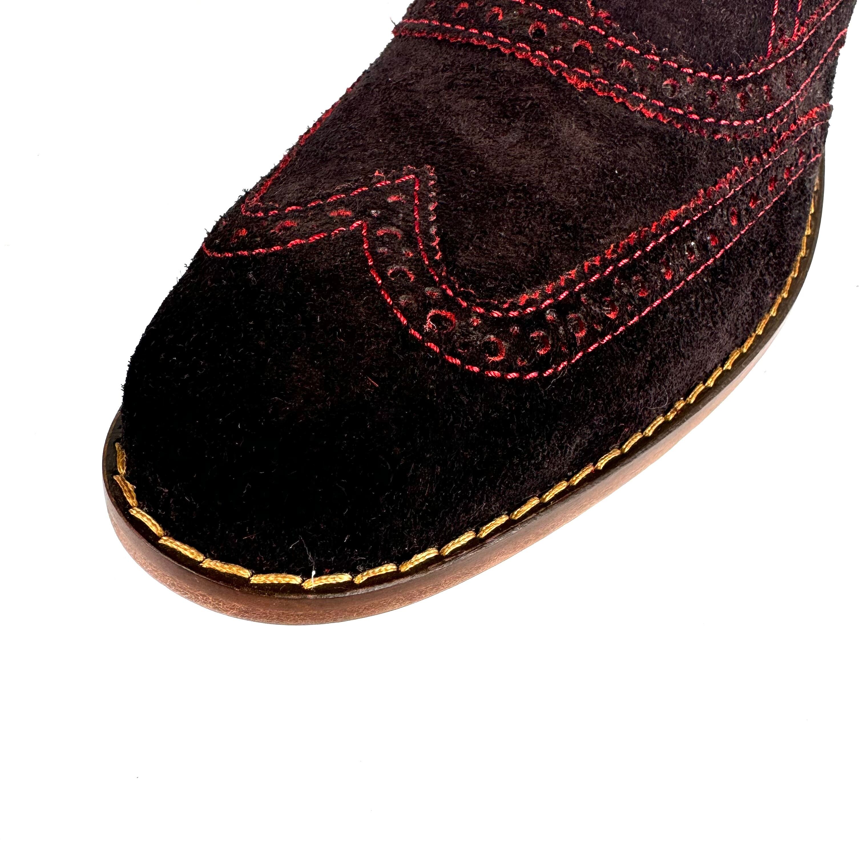 【ほぼ未使用】コールハーン　ナイキエアー　ウィングチップ　スエード　ブラウン