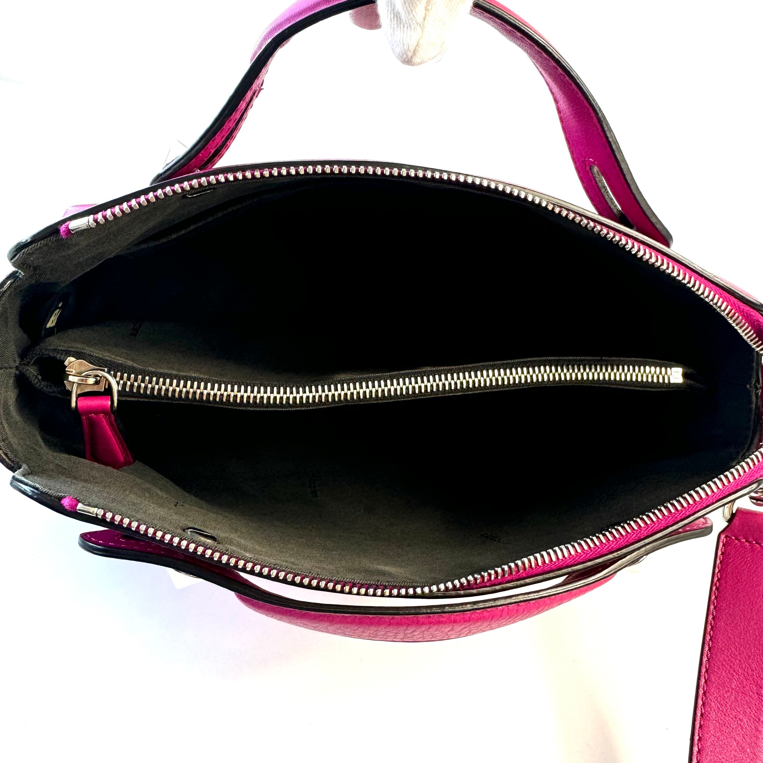 【美品】フェンディ　バイザウェイ　ハンドバッグ　ミディアム　2WAY パープル