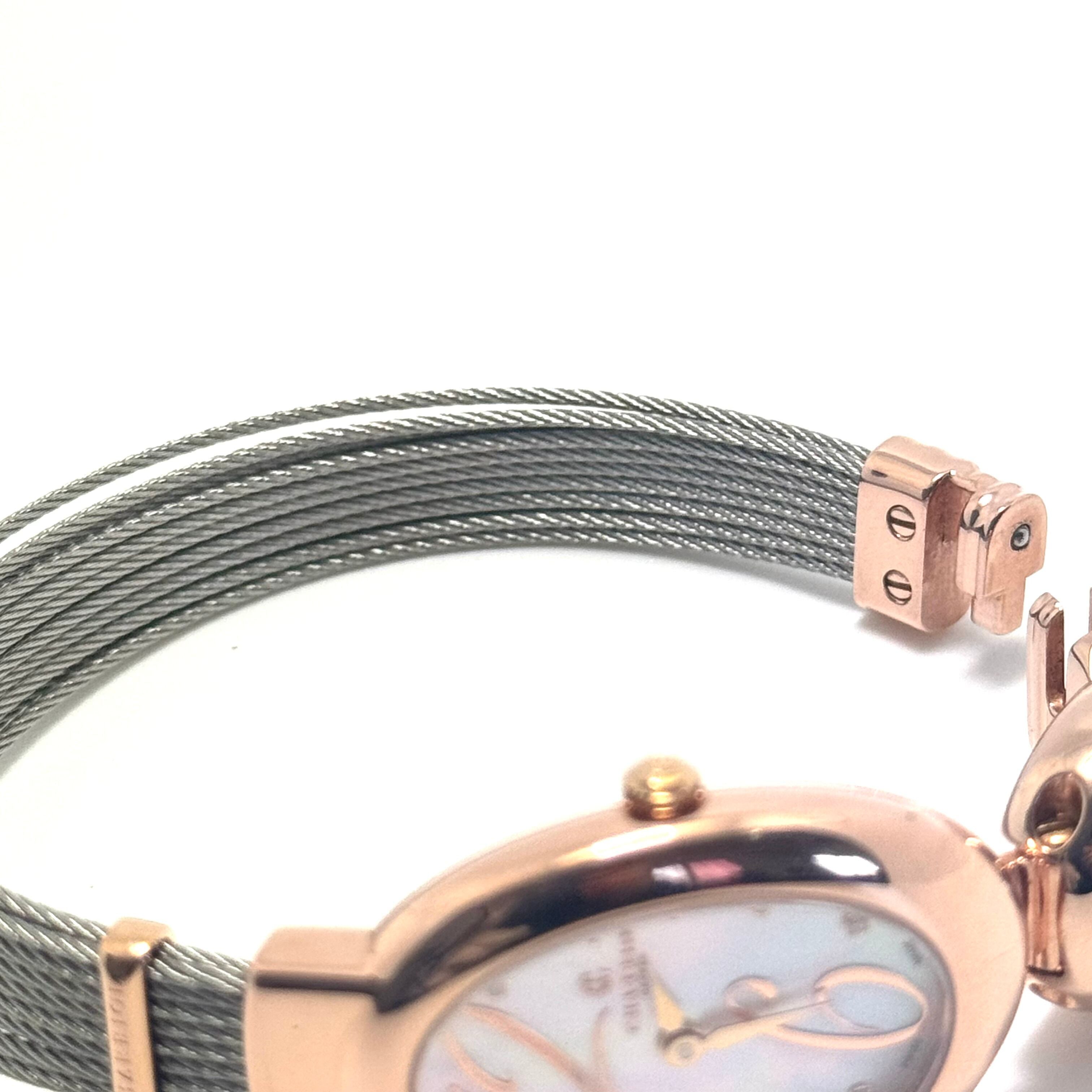 シャリオール　 CHARRIOL　マリーオルガ　MARIE OLGA　MOY.570.002　クォーツ　シェル　ピンクゴールド　レディース