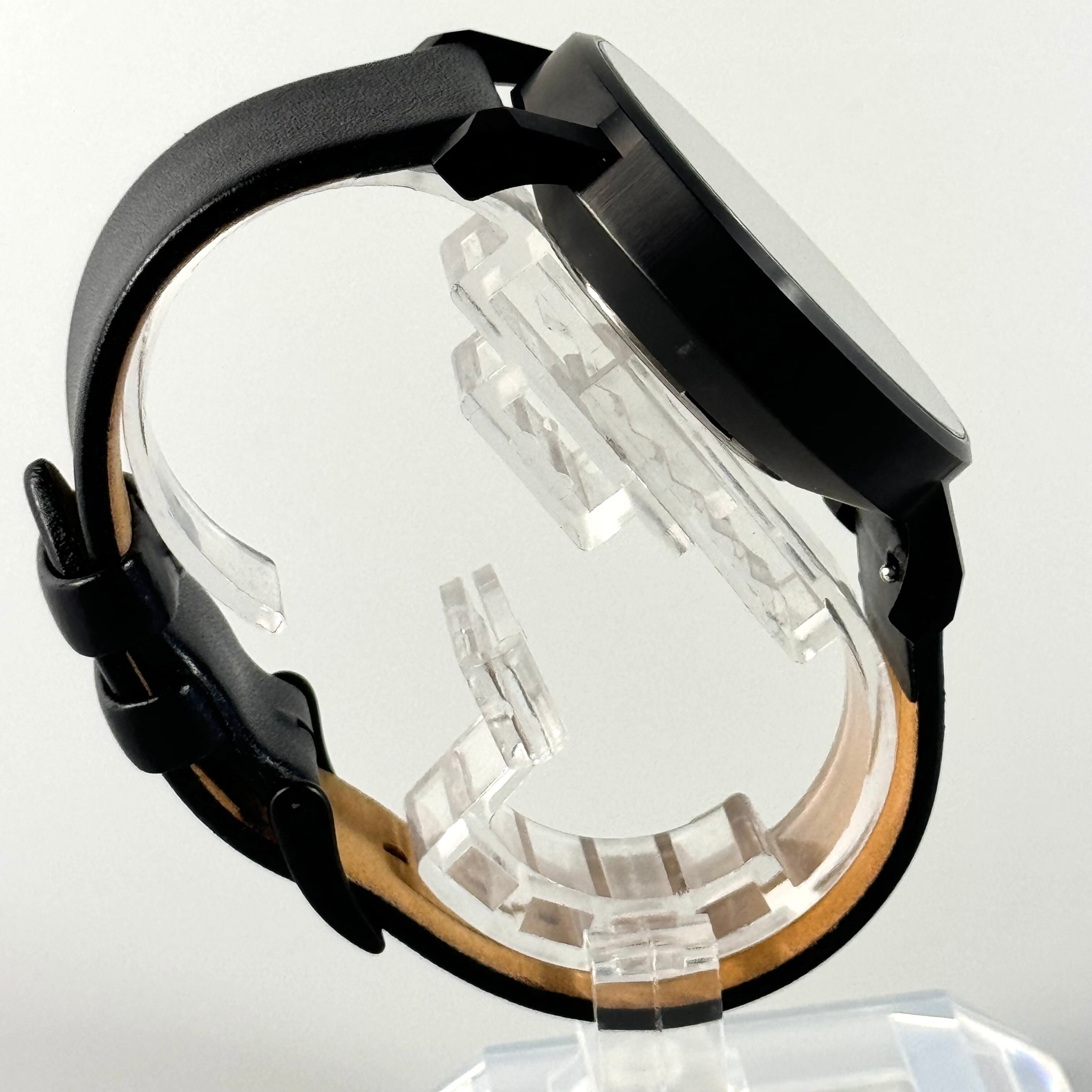 【美品】クラスフォーティーン　KLASSE14　MARIO NOBILE　Volare　ヴォラーレ　VO14BK002W　クォーツ　黒　革ベルト