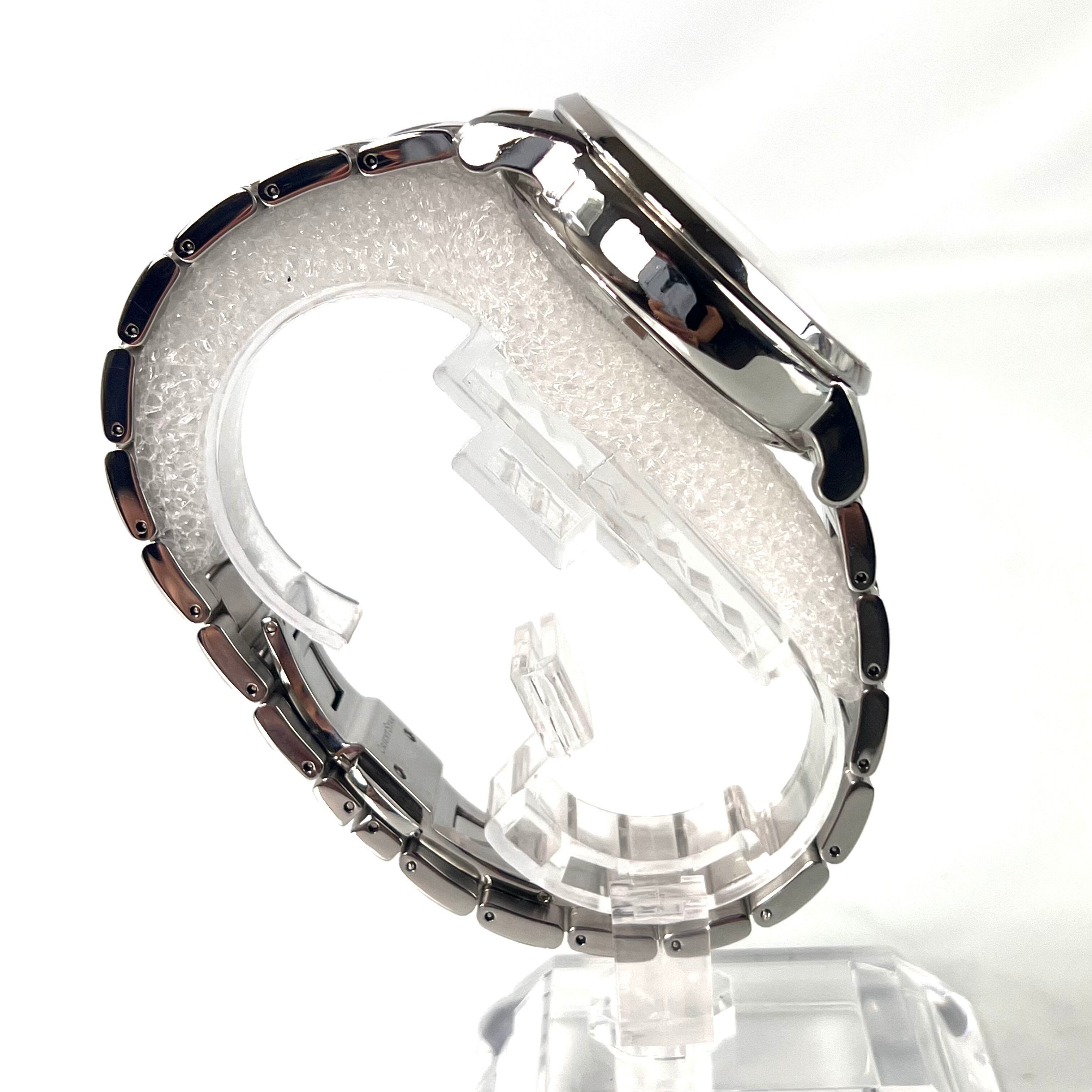 【美品】オリエント　オリエントスター　RK-AM0005S　F7X6-UAA0　自動巻　手巻　セミスケルトン　シルバー　デイト表示　パワーリザーブ　ムーンフェイズ　ローマ数字