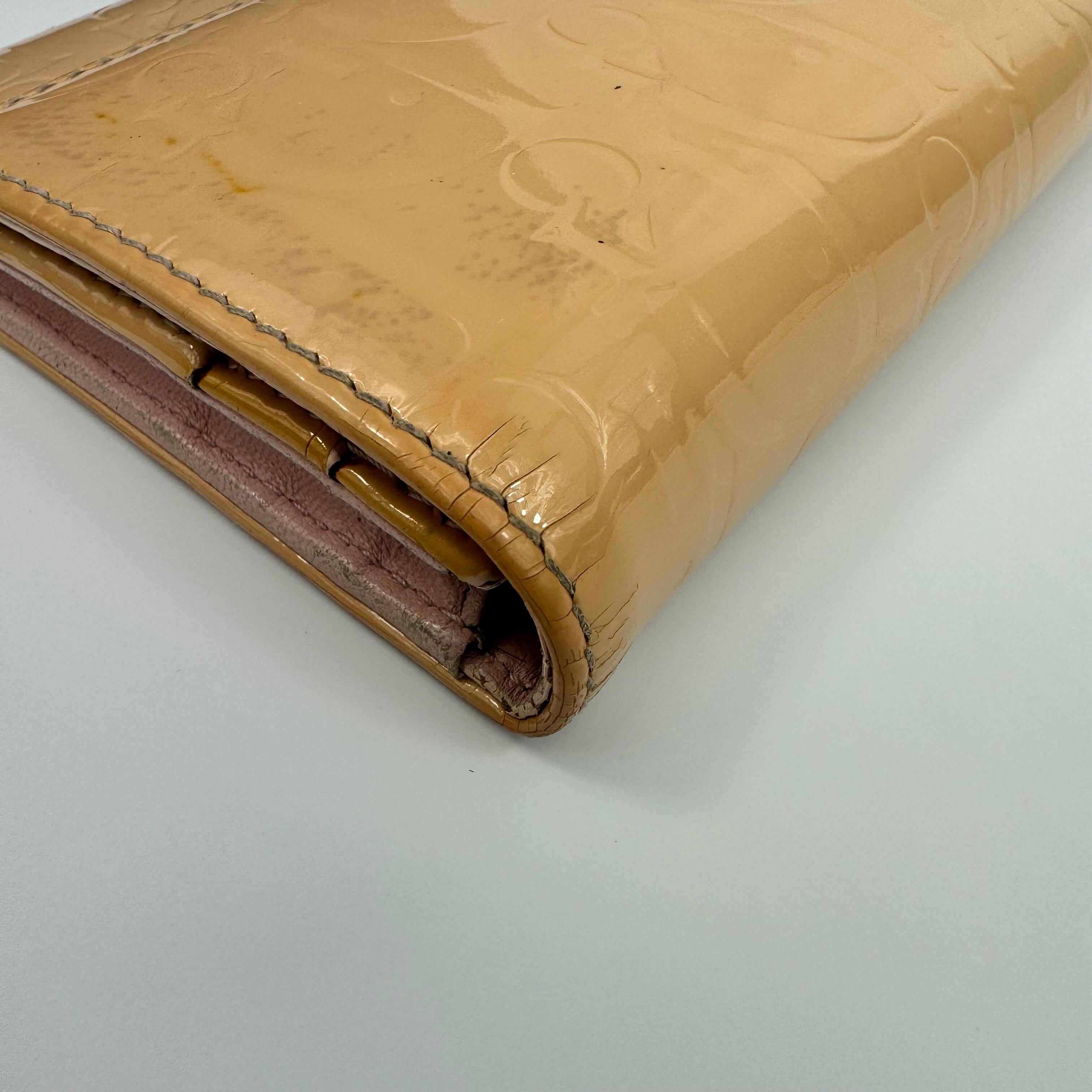 クリスチャンディオール　ロングウォレット　アルティメット　エナメルトロッター　ライトピンク