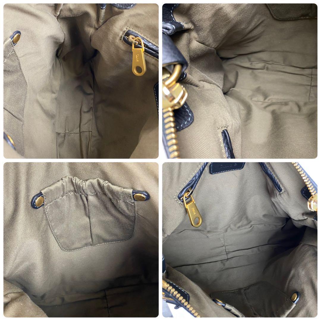 【美品】クロエ　ChIoe マーシー　ショルダーバッグ　2way 黒