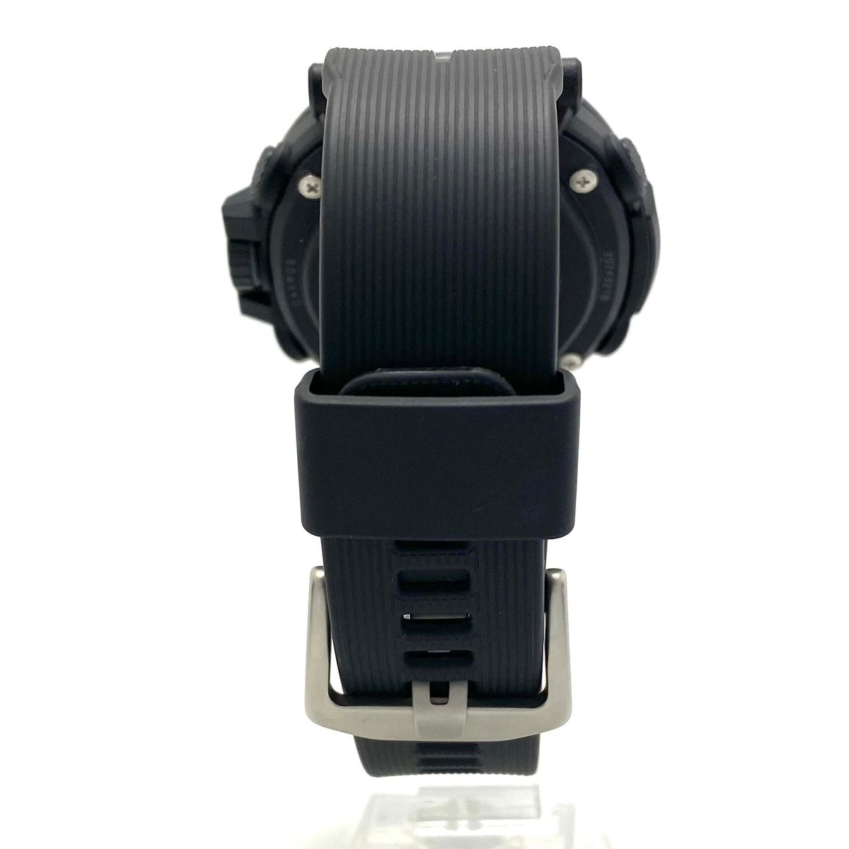 【美品】腕時計 メンズ カシオ CASIO プロトレック クライマーライン PRW-6621Y-1JF 電波ソーラー トリプルセンサー アナデジ 黒 樹脂ベルト バイオマスプラスチック 10気圧防水 アウトドア 登山