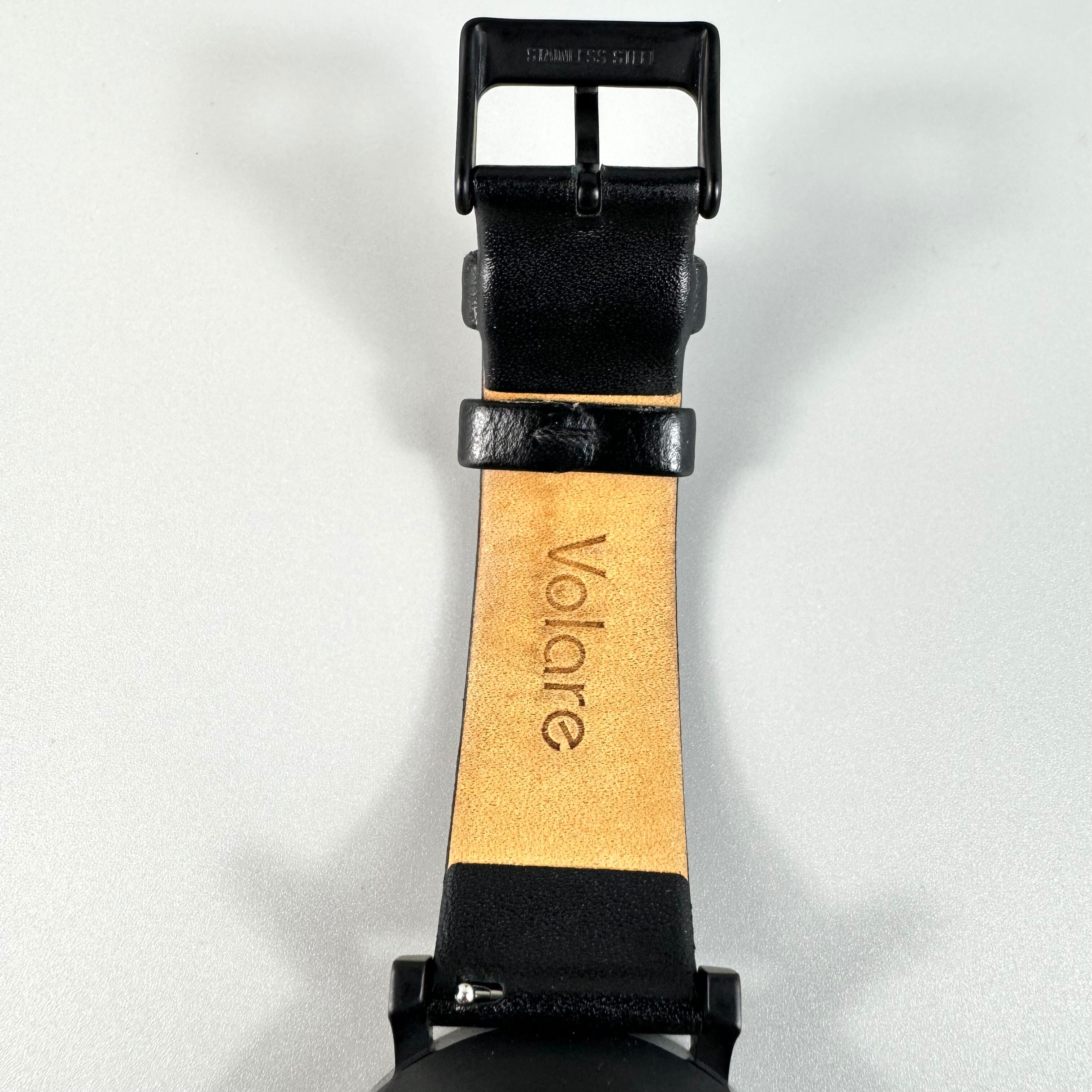 【美品】クラスフォーティーン　KLASSE14　MARIO NOBILE　Volare　ヴォラーレ　VO14BK002W　クォーツ　黒　革ベルト