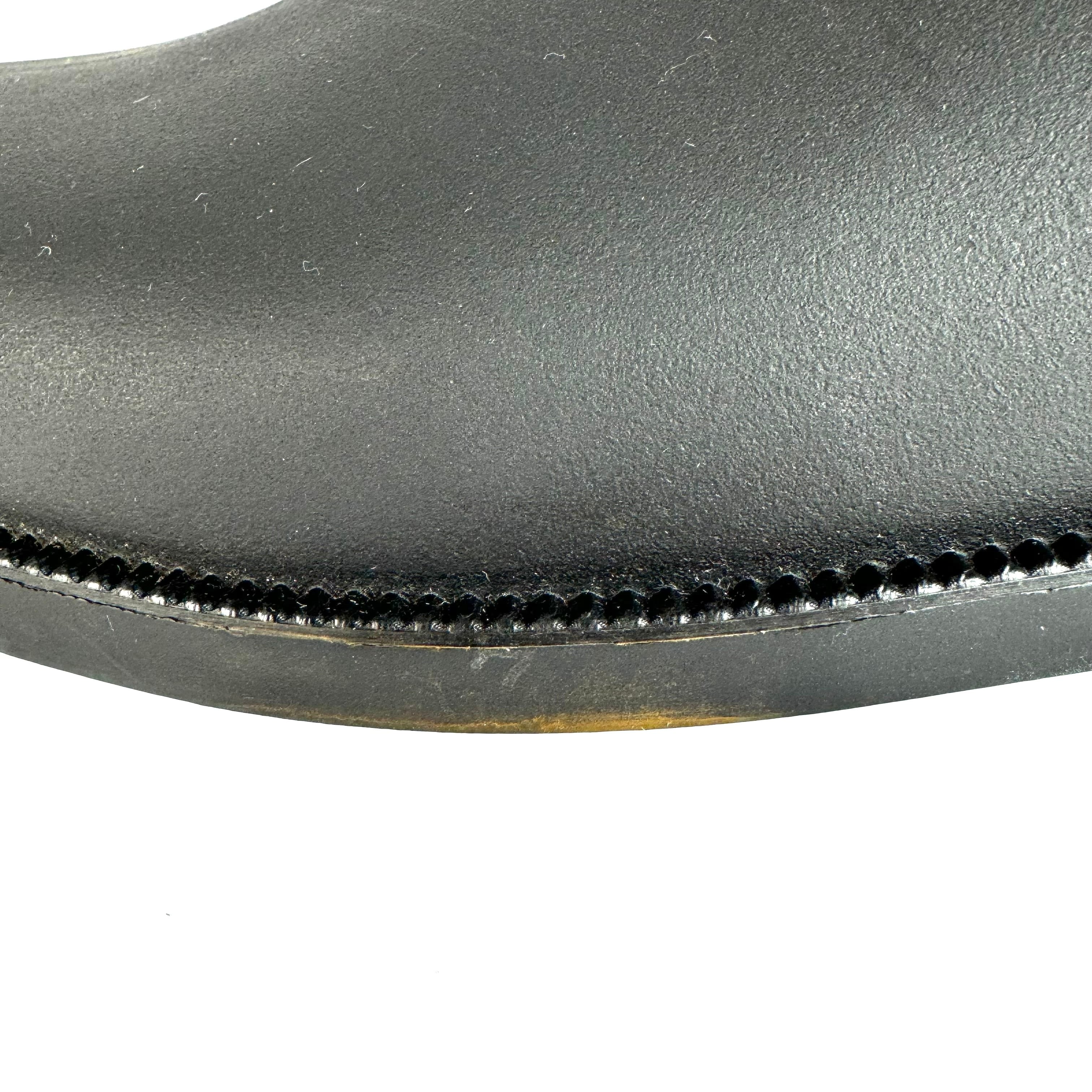 【美品】グッチ　GUCCI　レインブーツ　モノグラム　ラバー　黒　24cm