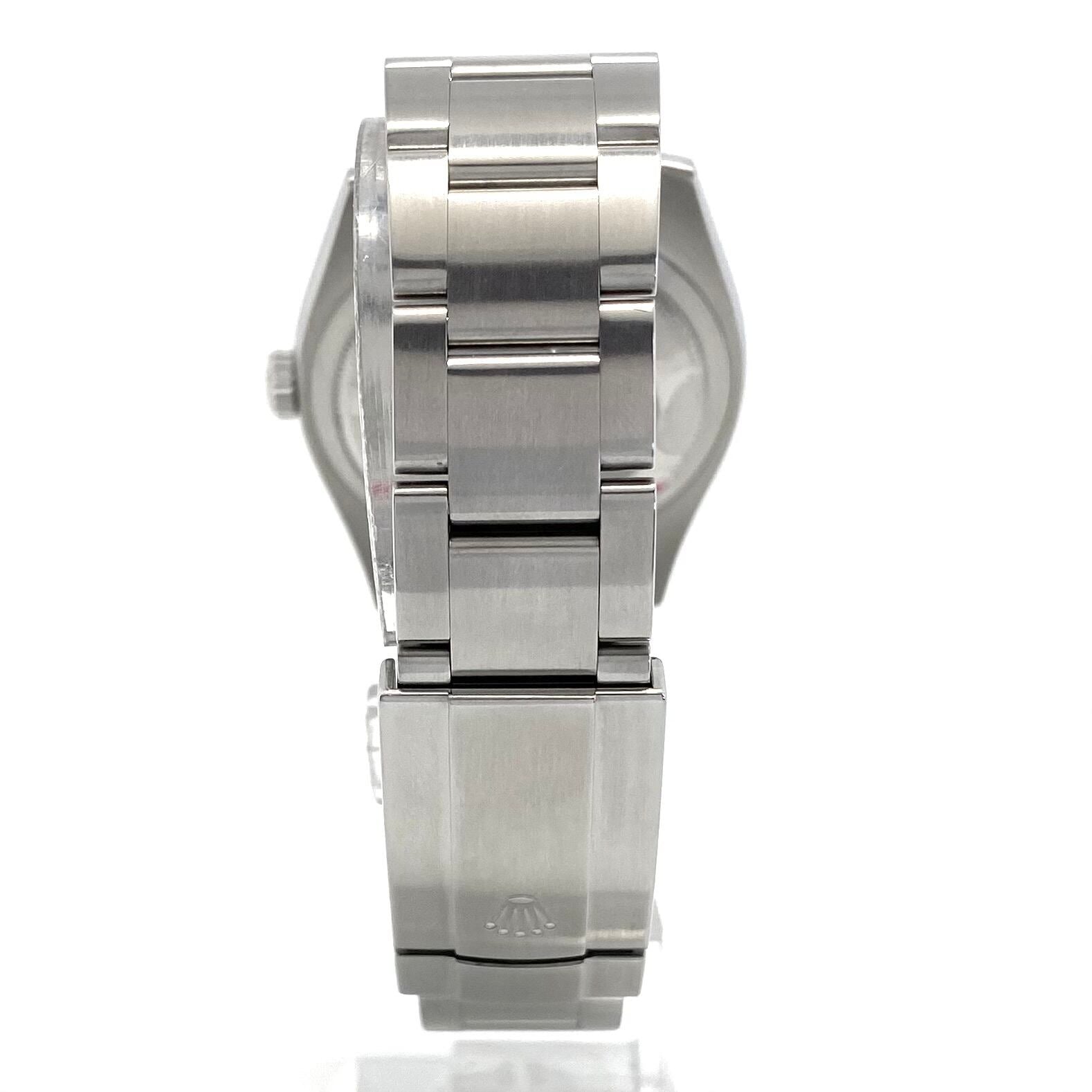 【美品】腕時計 メンズ ロレックス オイスター パーペチュアル 36 116000 自動巻 シルバー 10気圧防水 国内正規品